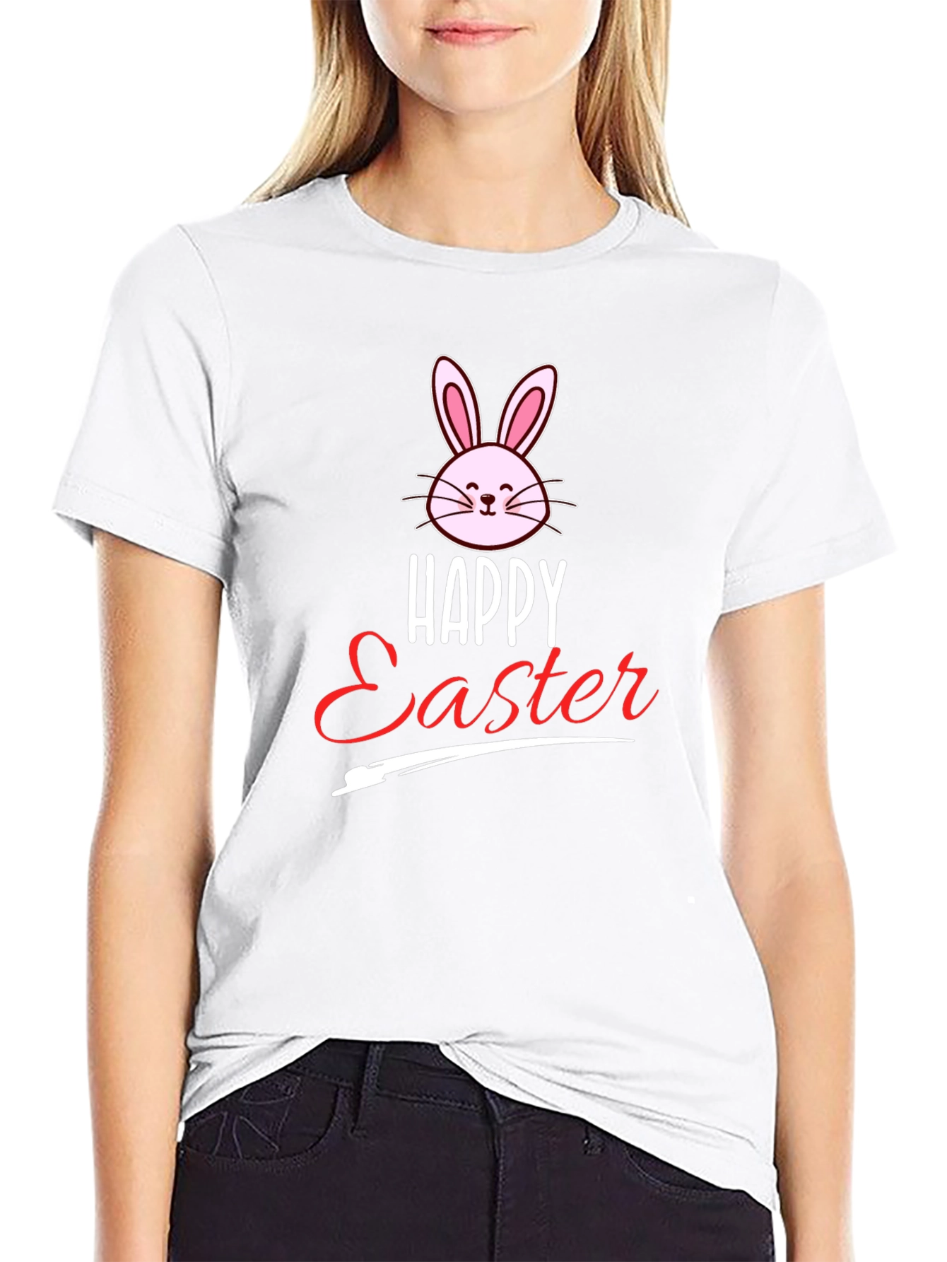 Happy Easter Bunny T-Shirt - Cute Holiday Apparel