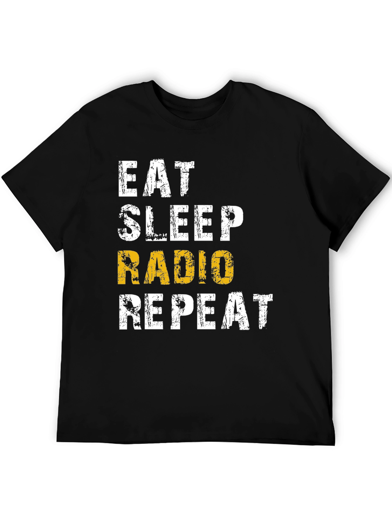 Eat Sleep Radio Repeat Graphic Tee