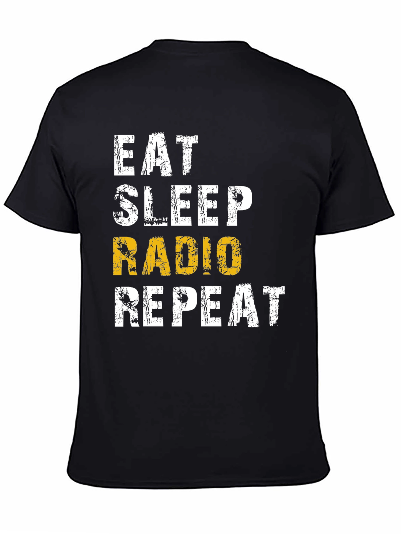 Eat Sleep Radio Repeat Graphic Tee
