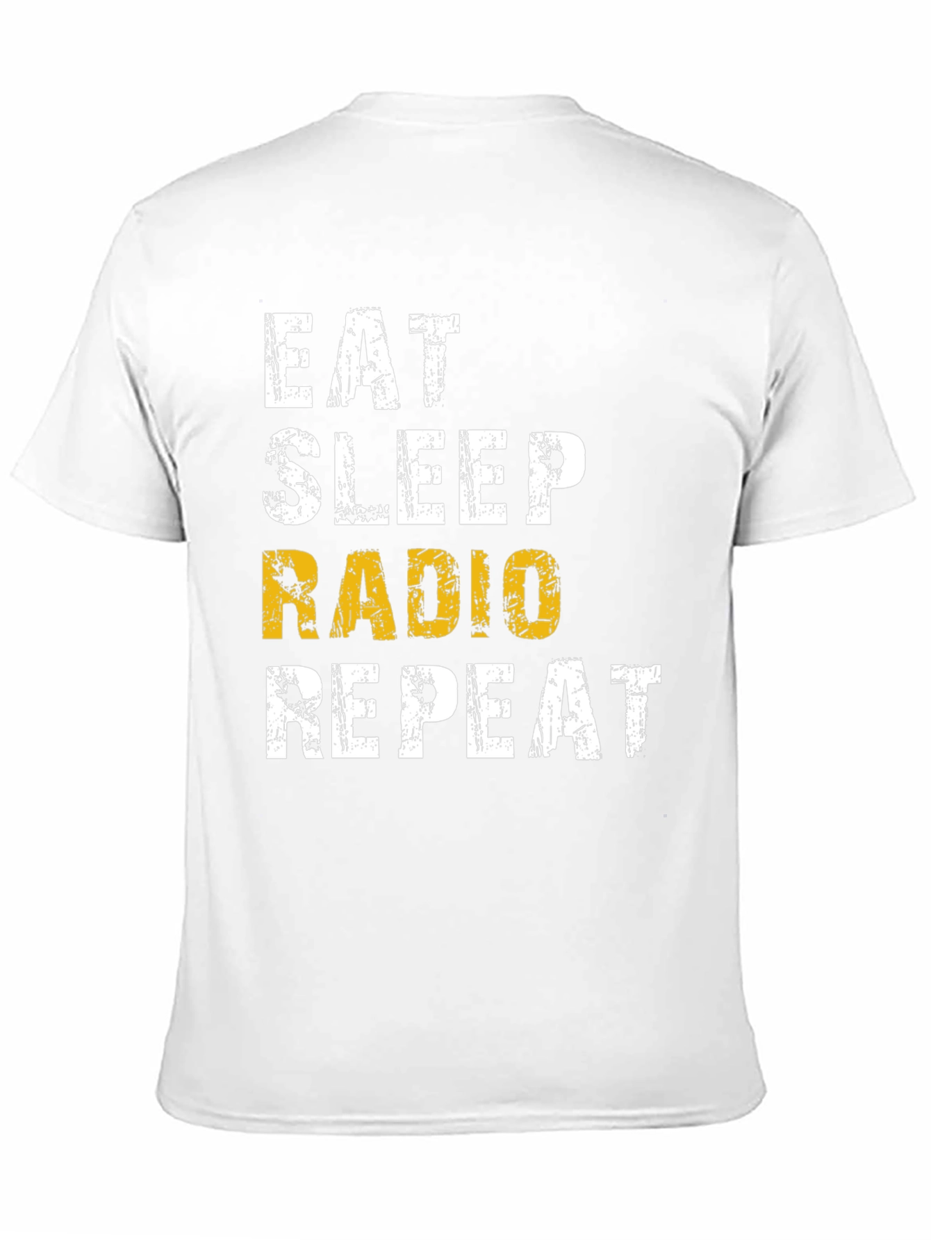Eat Sleep Radio Repeat Graphic Tee