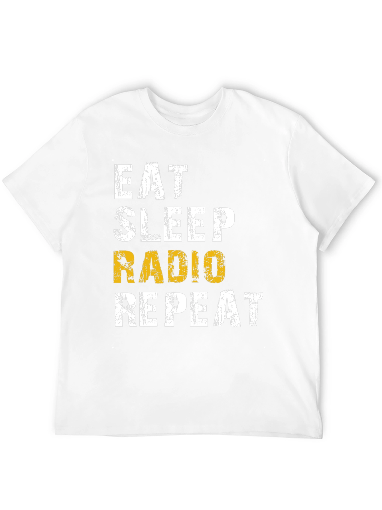 Eat Sleep Radio Repeat Graphic Tee