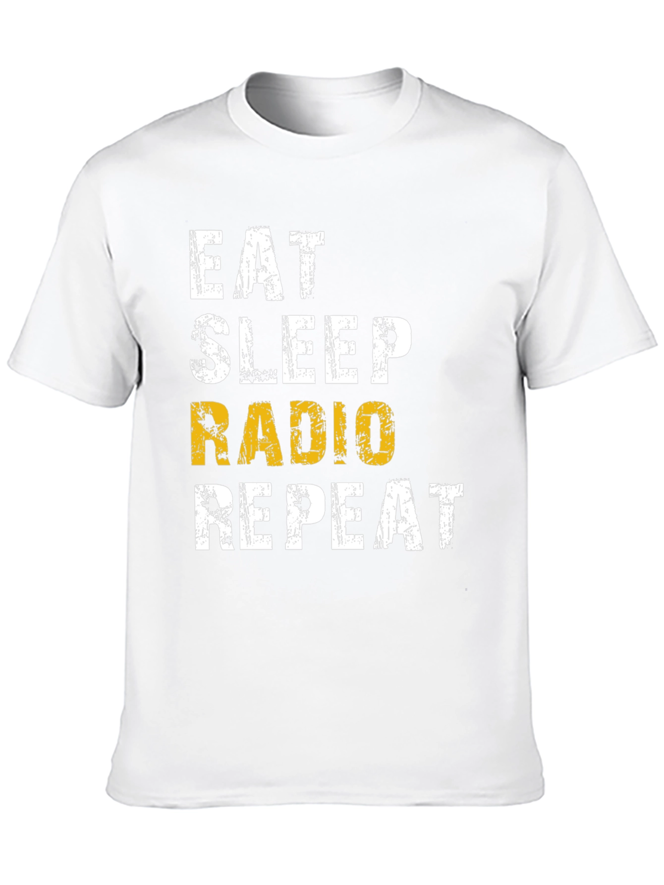 Eat Sleep Radio Repeat Graphic Tee