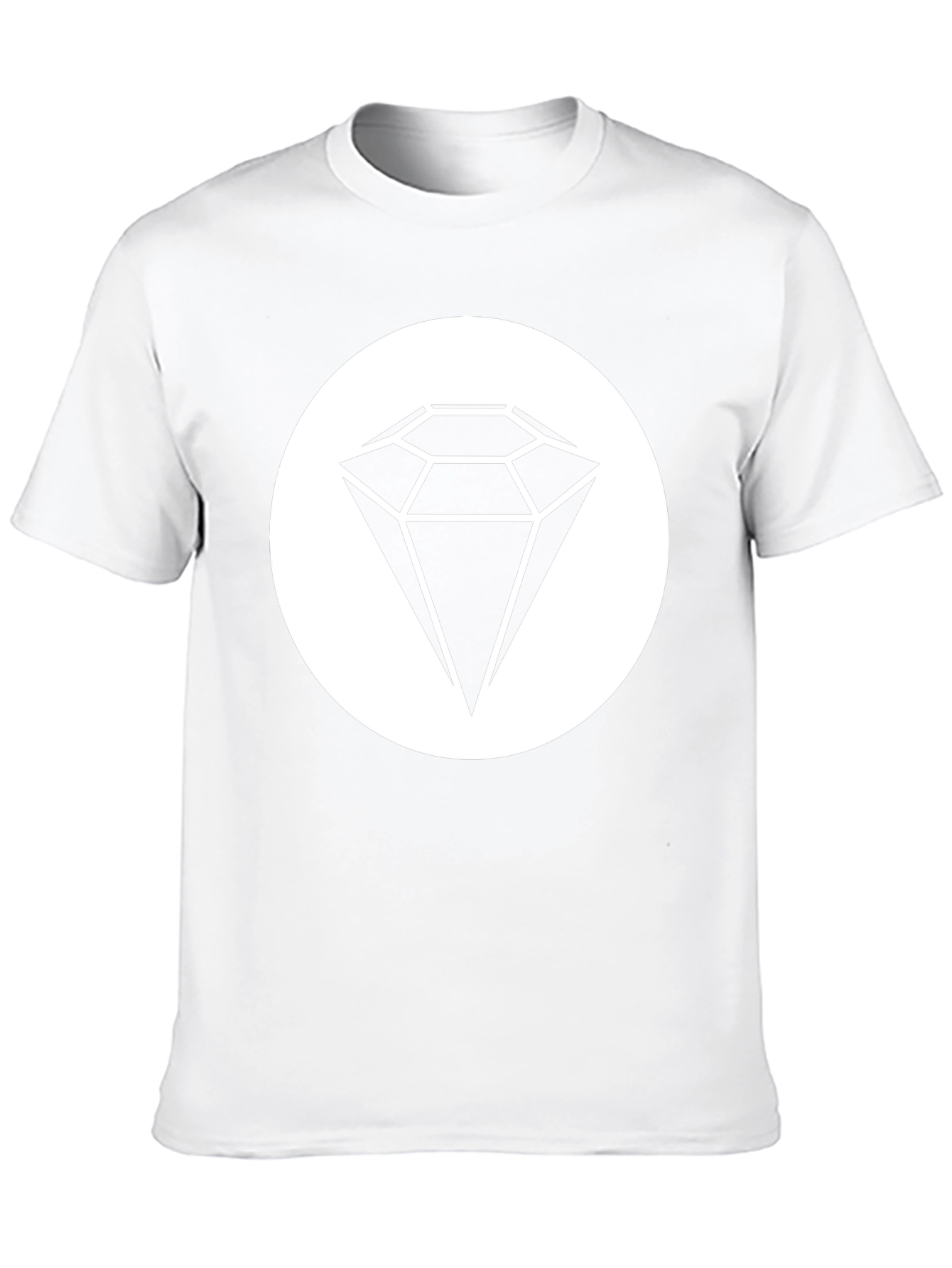 Diamond Graphic Black T-Shirt