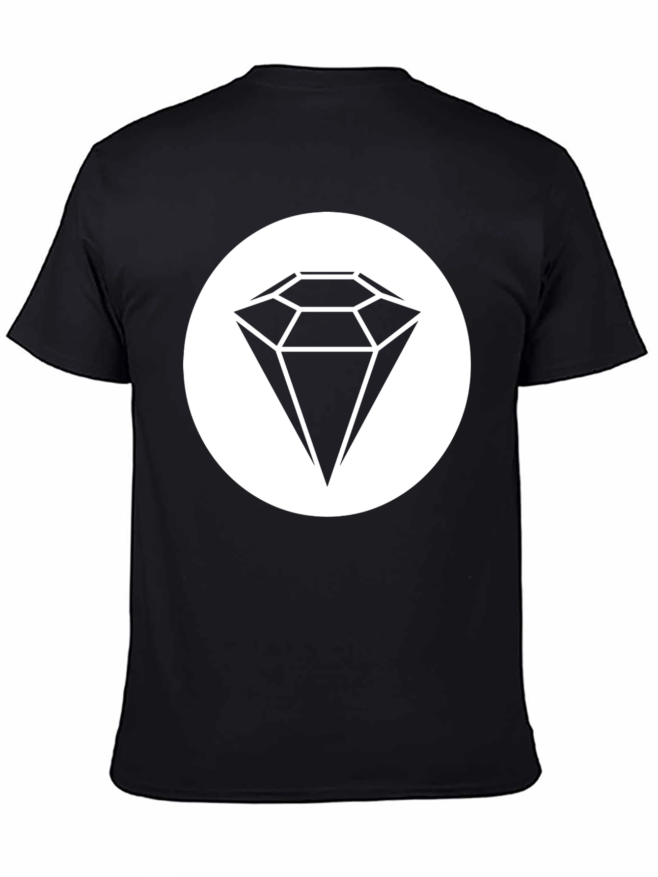 Diamond Graphic Black T-Shirt