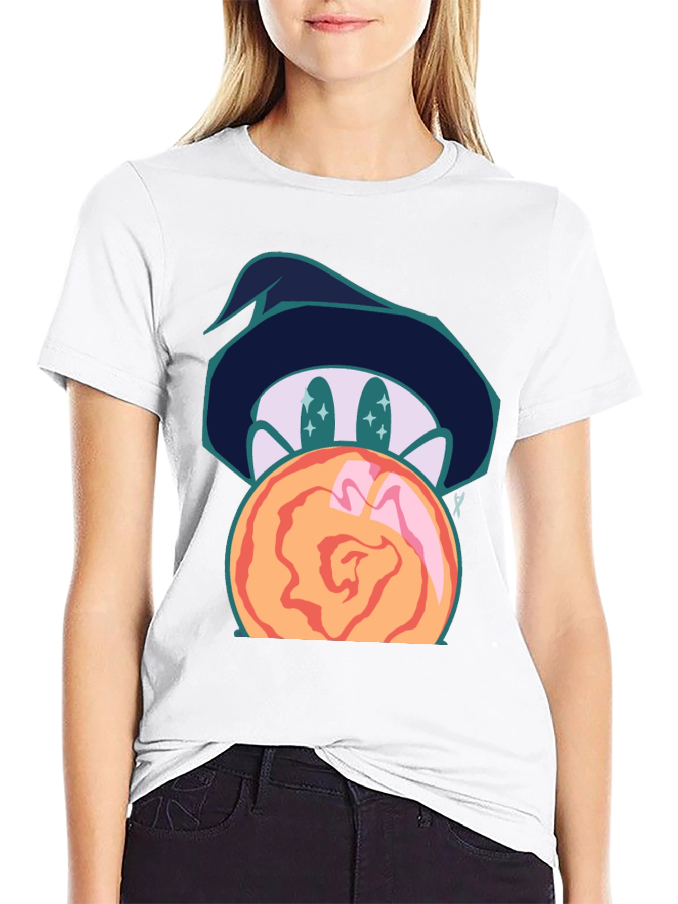 Mystic Wizard Graphic Tee - Unisex Black T-Shirt