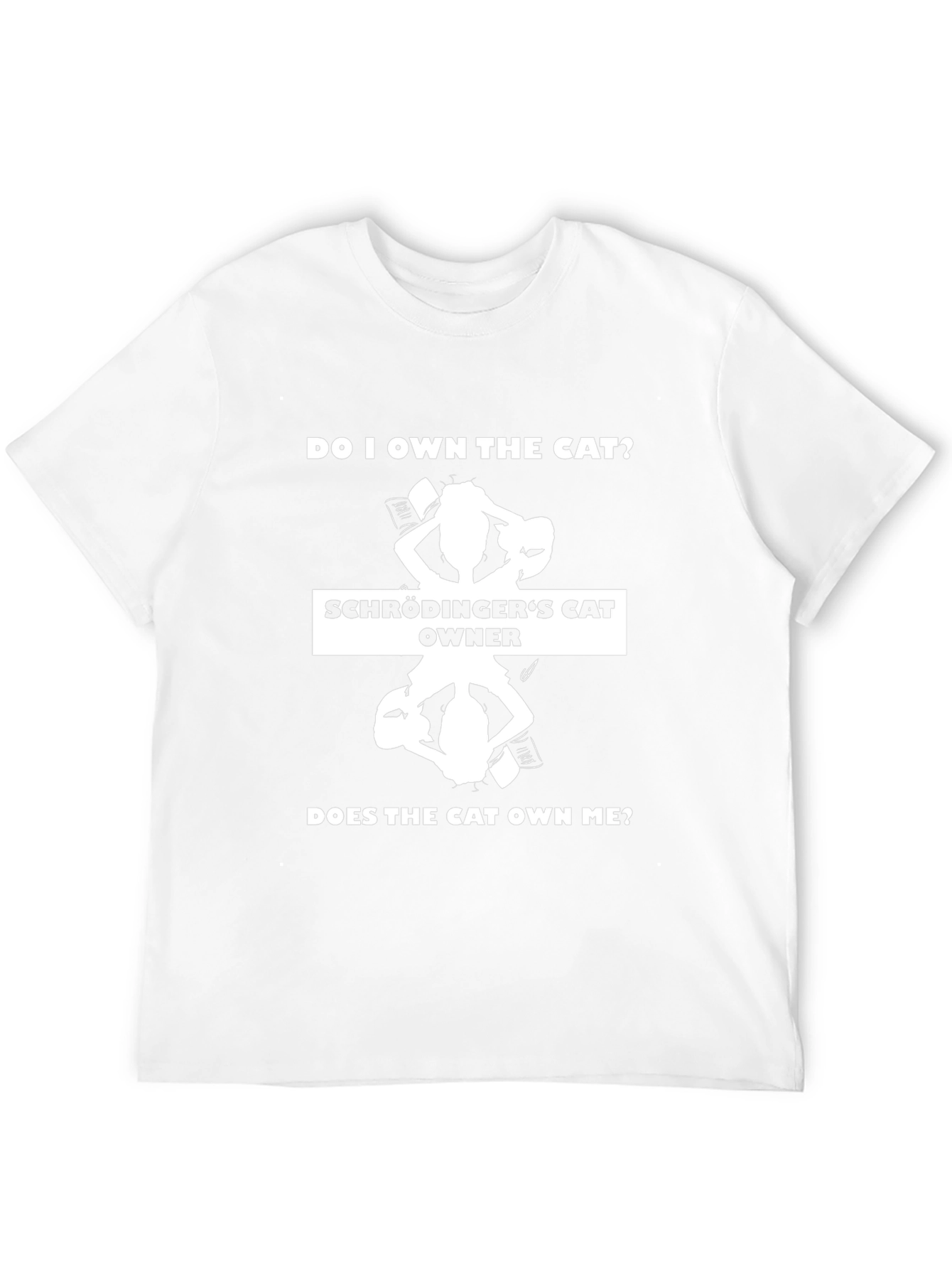 Schrödingers Cat Owner Graphic T-Shirt