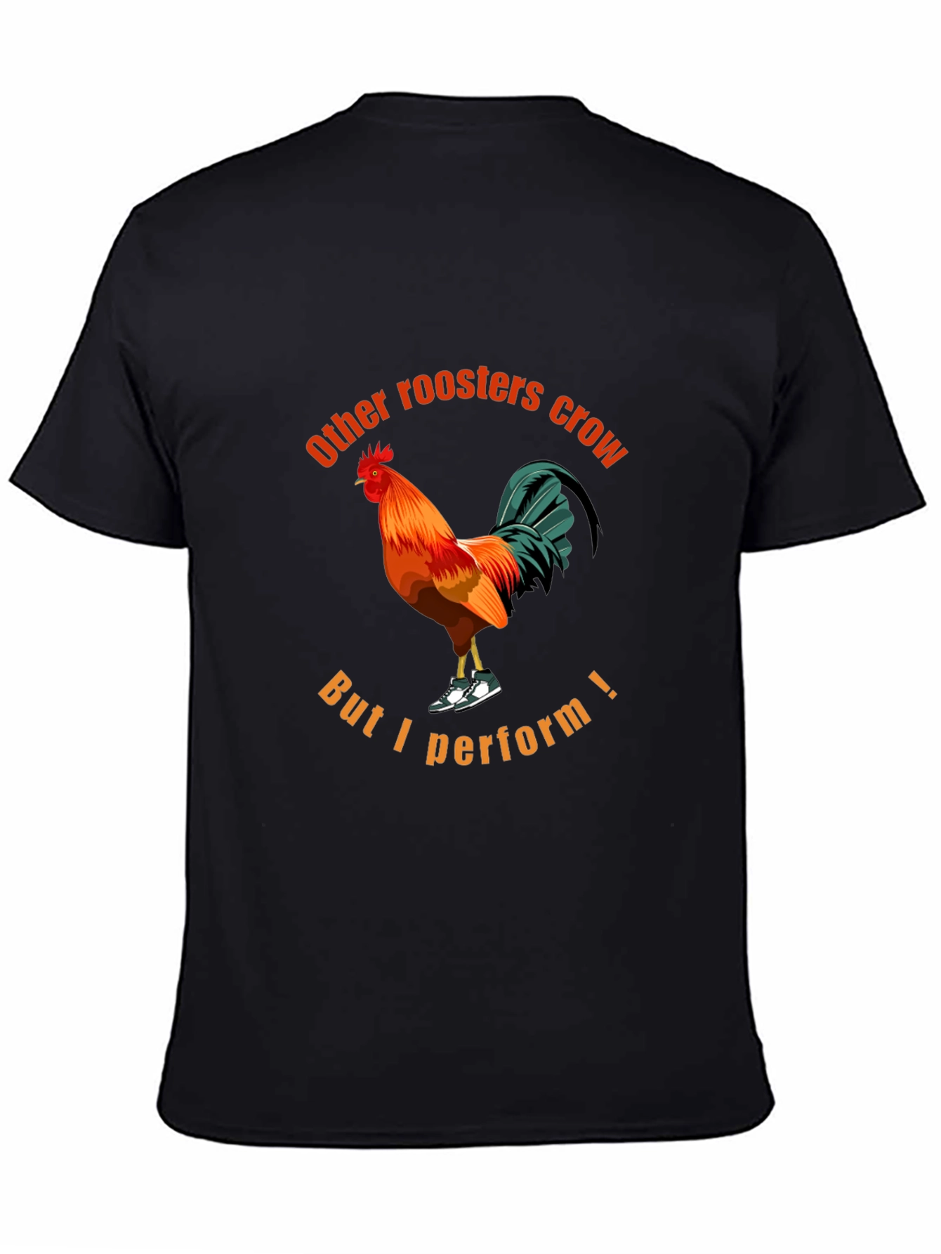 Rooster Performance T-Shirt - Funny Graphic Tee