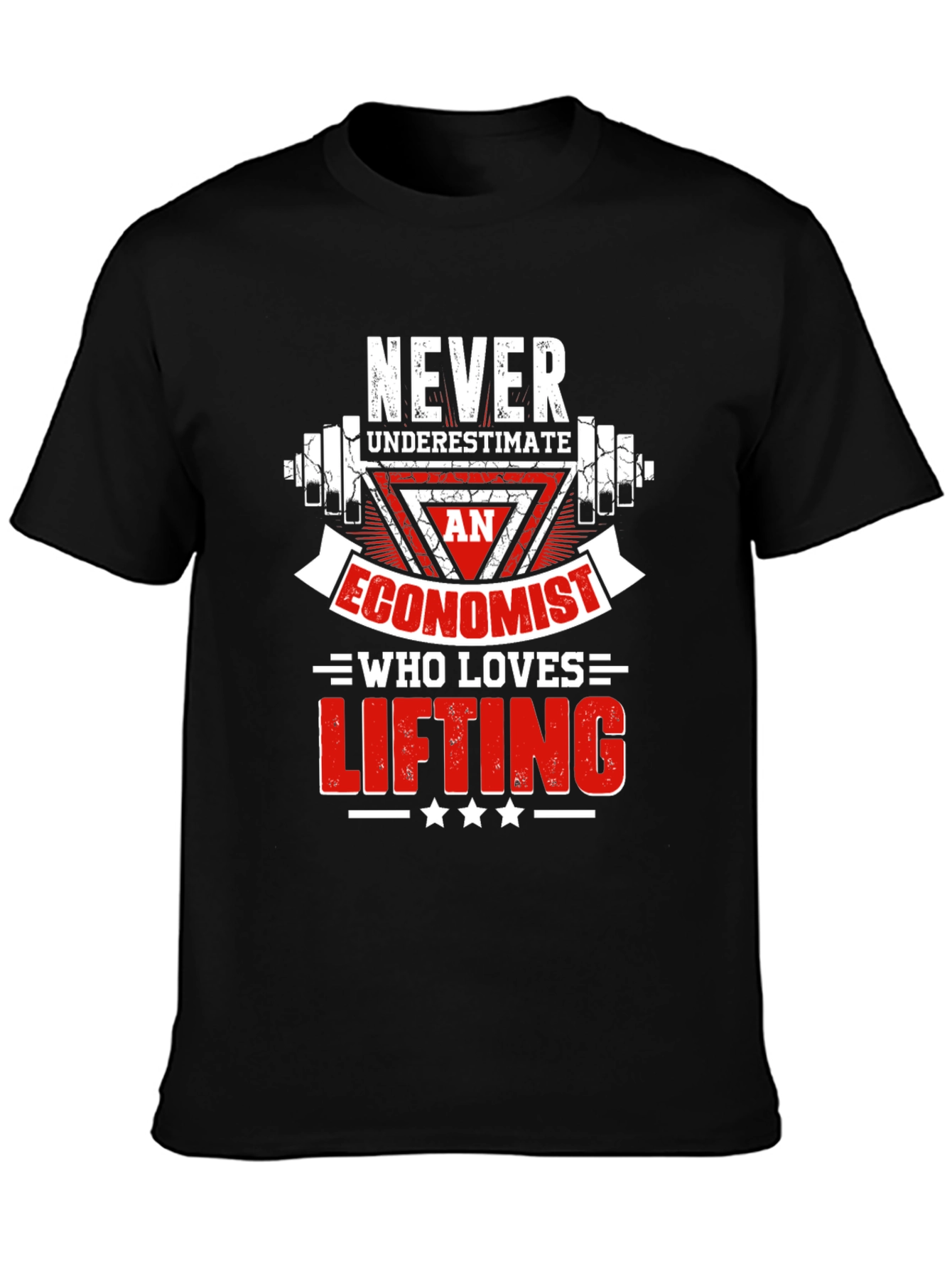 Economist Lifting T-Shirt - Never Underestimate