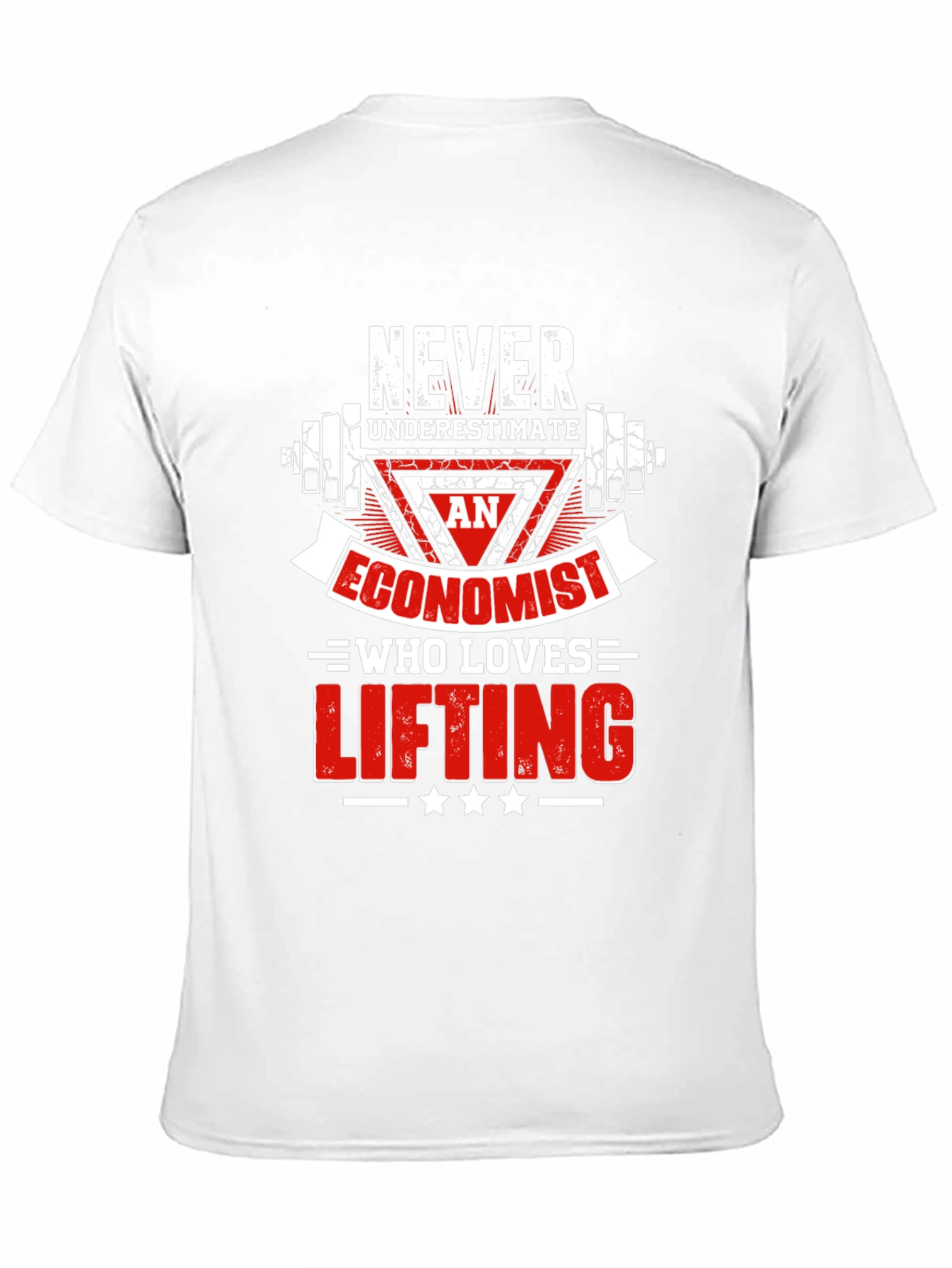 Economist Lifting T-Shirt - Never Underestimate