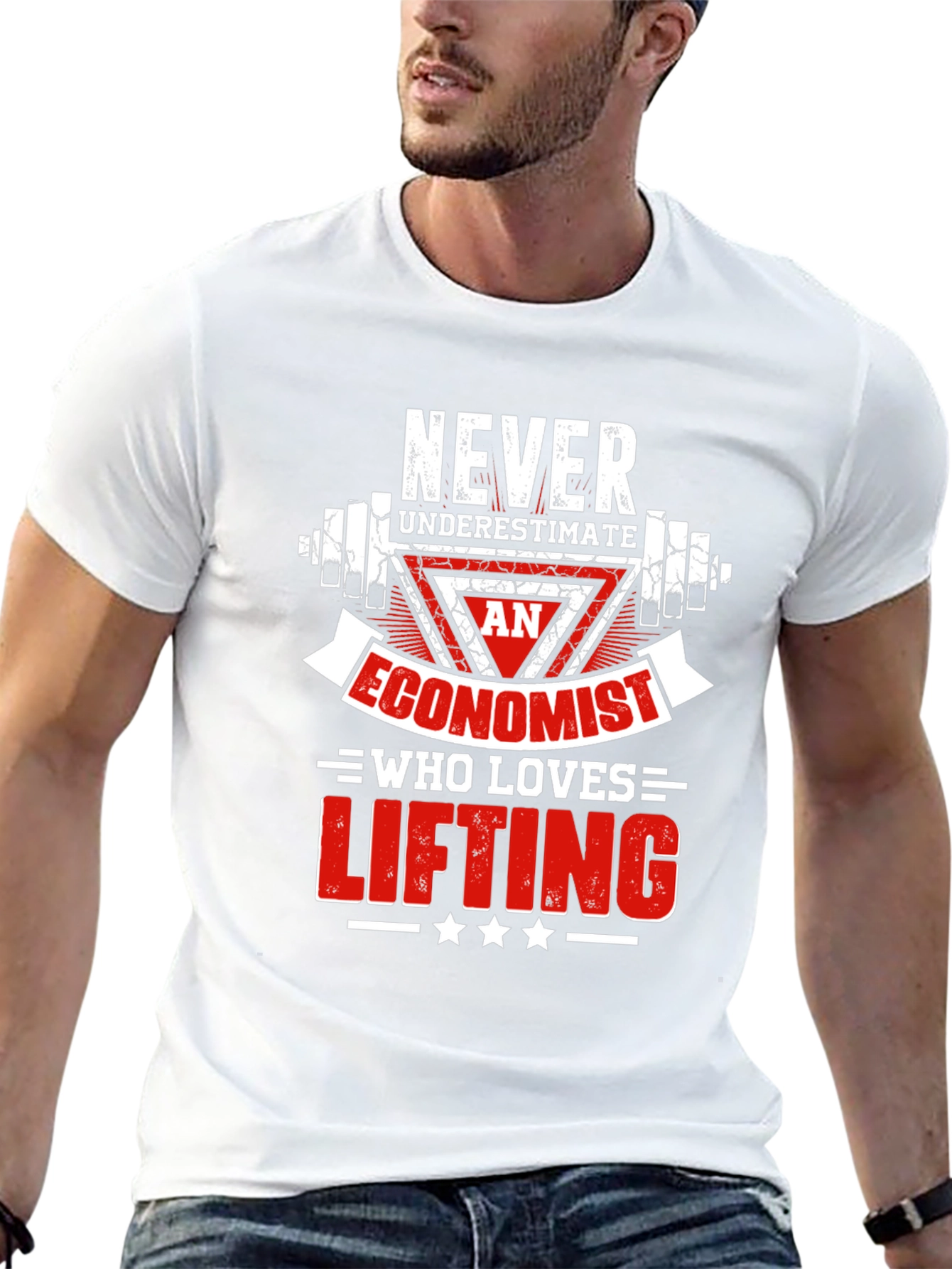 Economist Lifting T-Shirt - Never Underestimate