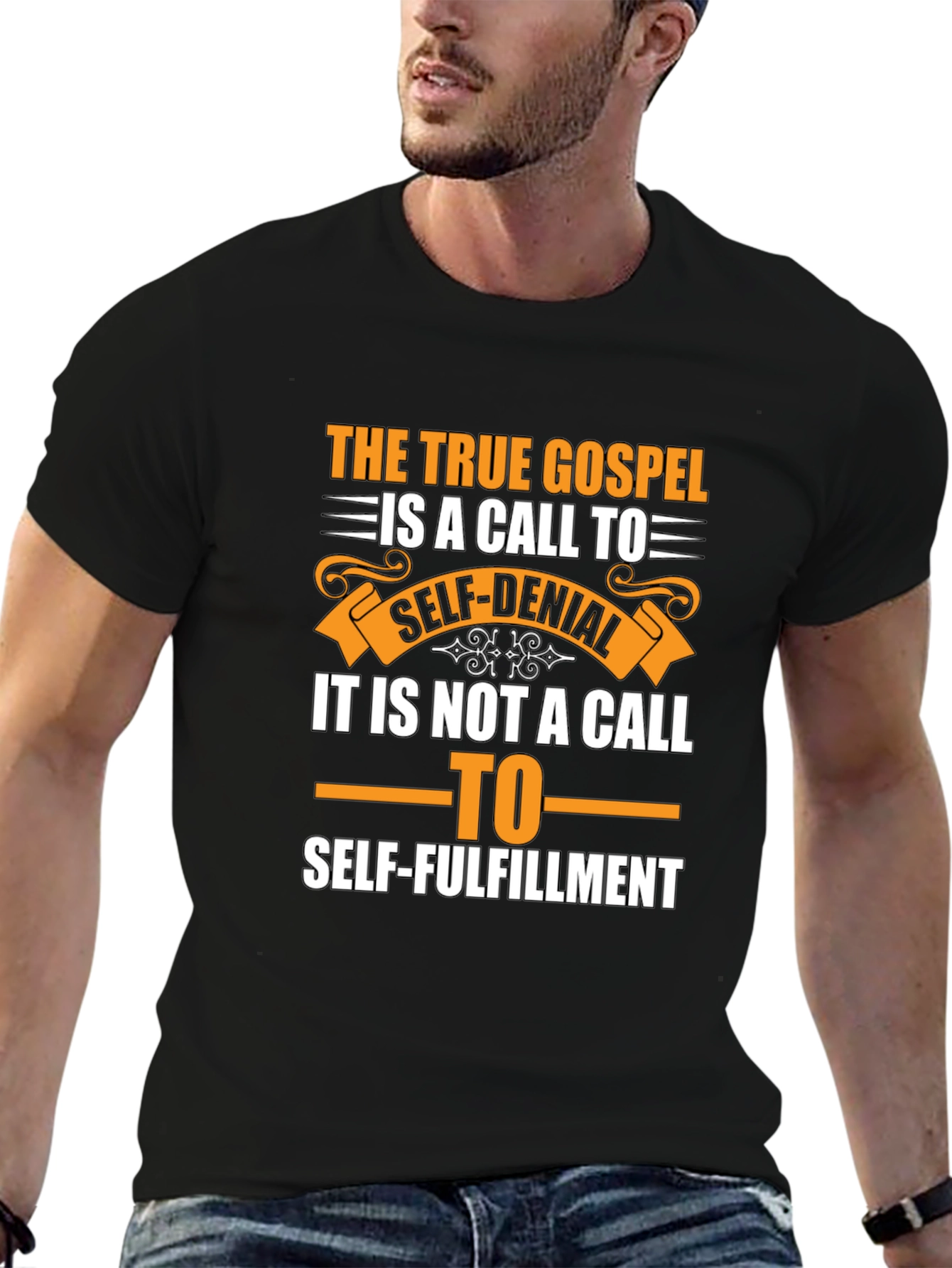 The True Gospel T-Shirt - Self-Denial Graphic Tee