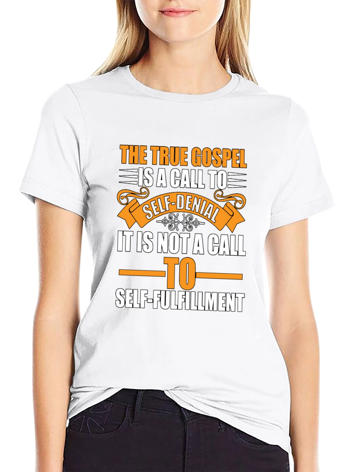 The True Gospel T-Shirt - Self-Denial Graphic Tee