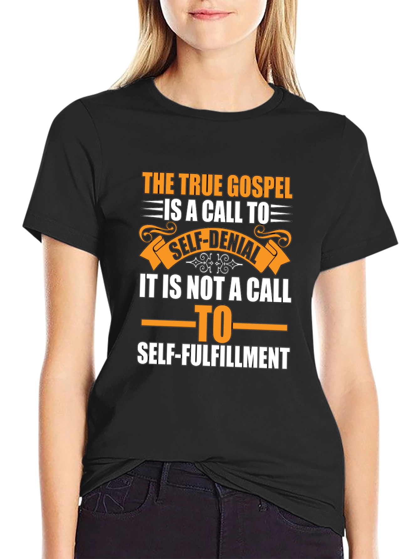 The True Gospel T-Shirt - Self-Denial Graphic Tee