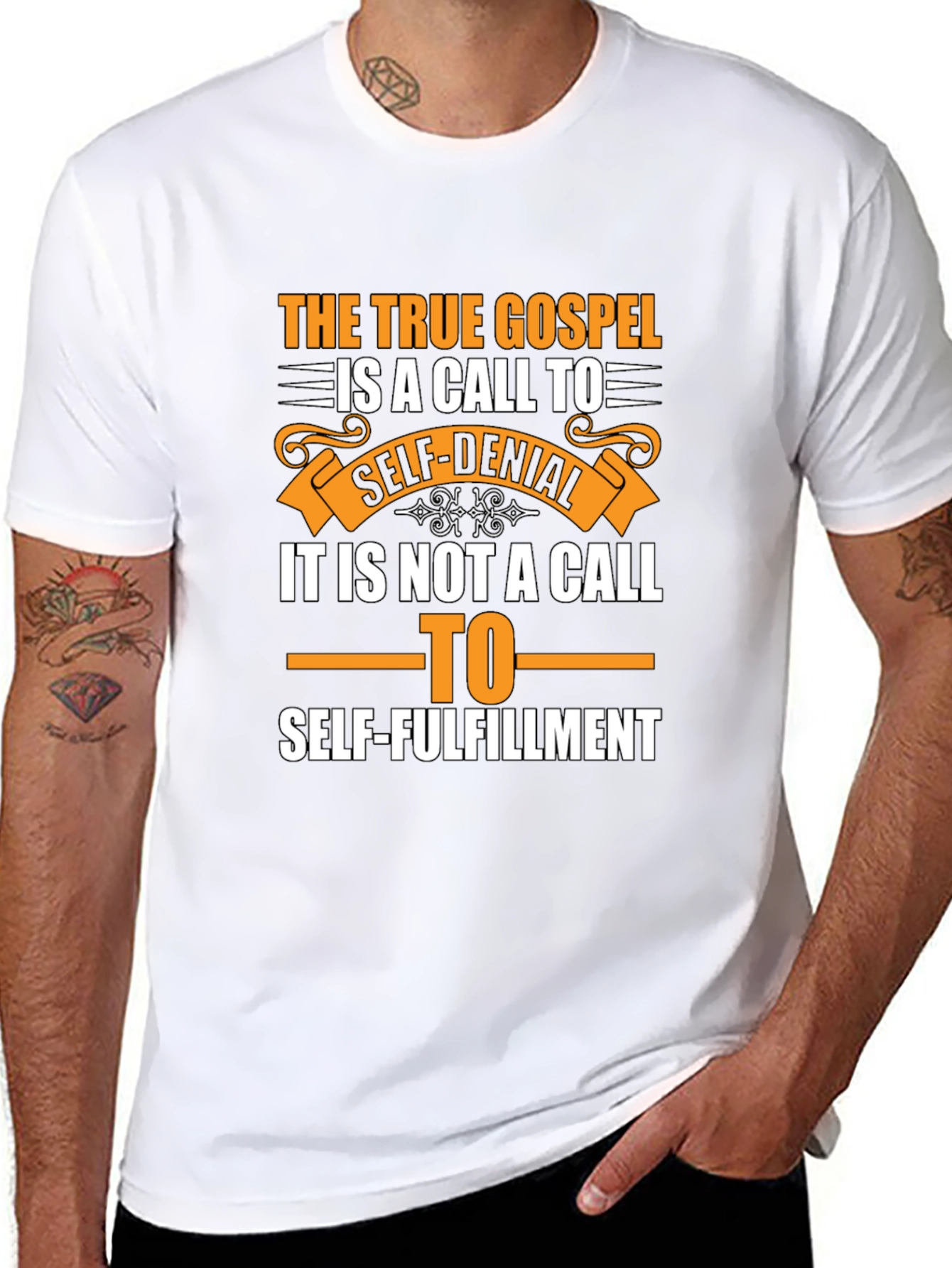The True Gospel T-Shirt - Self-Denial Graphic Tee