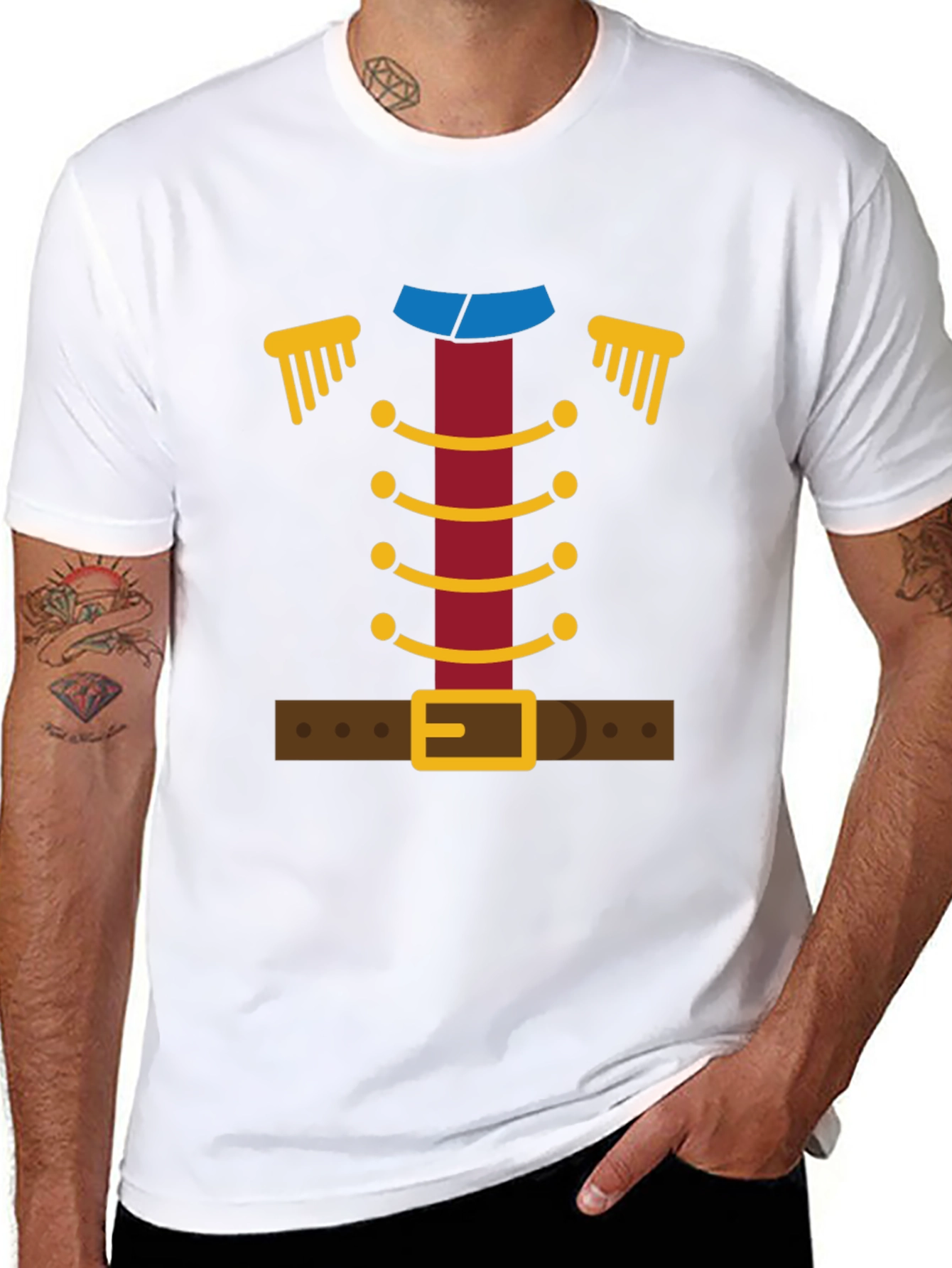 Novelty Costume Design T-Shirt