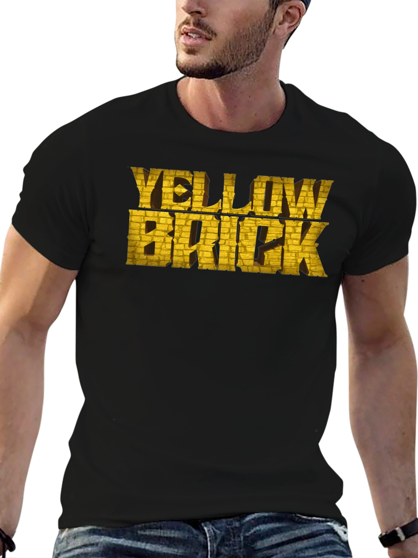 Yellow Brick T-Shirt - Graphic Print