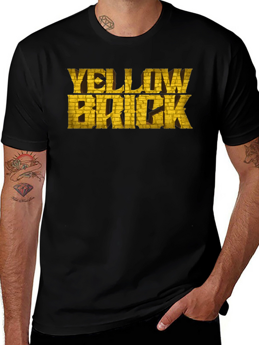 Yellow Brick T-Shirt - Graphic Print