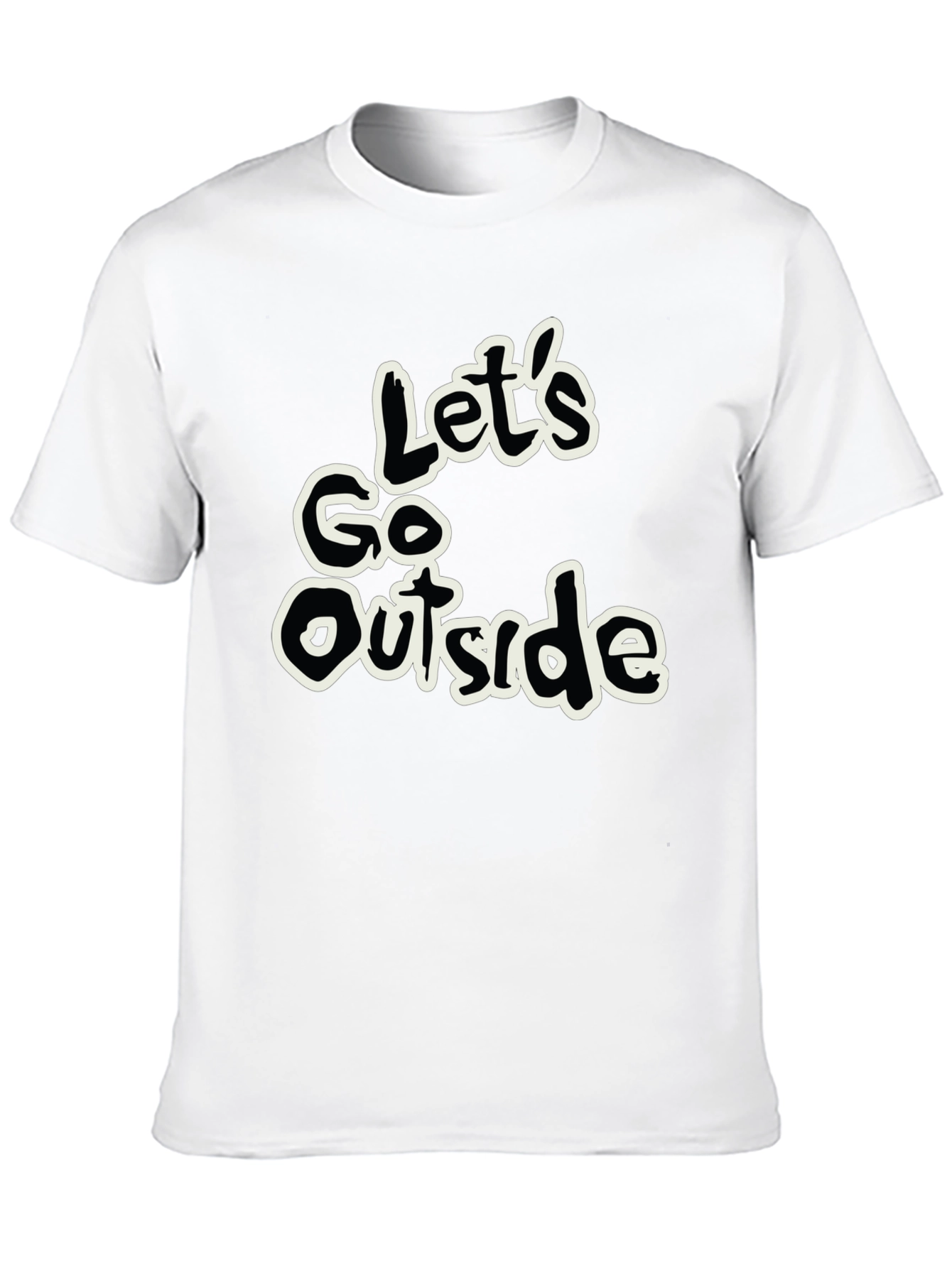 Lets Go Outside Graphic Tee