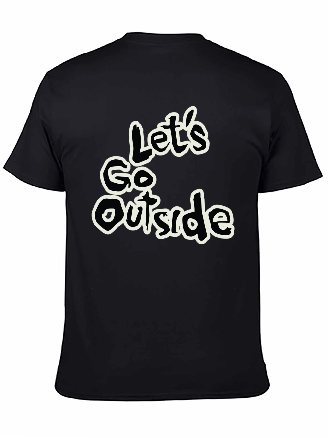 Lets Go Outside Graphic Tee