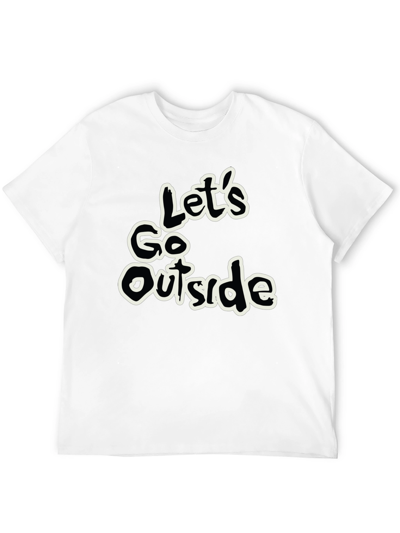 Lets Go Outside Graphic Tee