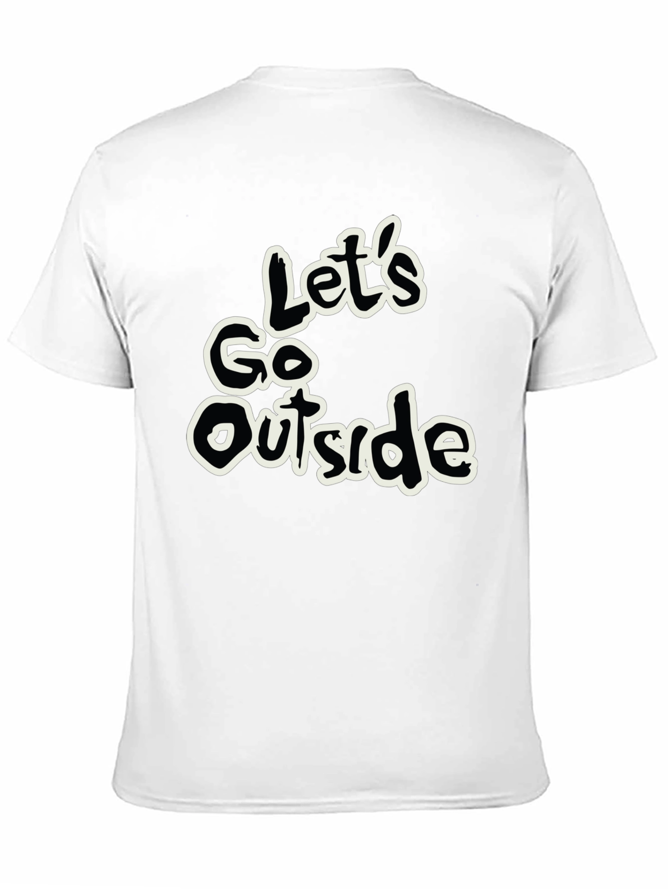 Lets Go Outside Graphic Tee
