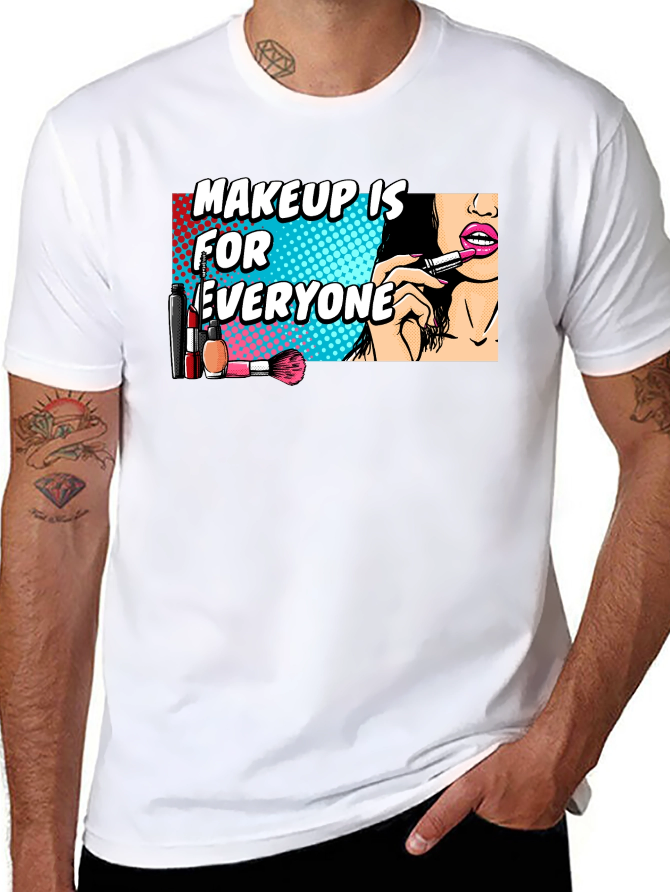 Makeup is for Everyone Graphic Tee