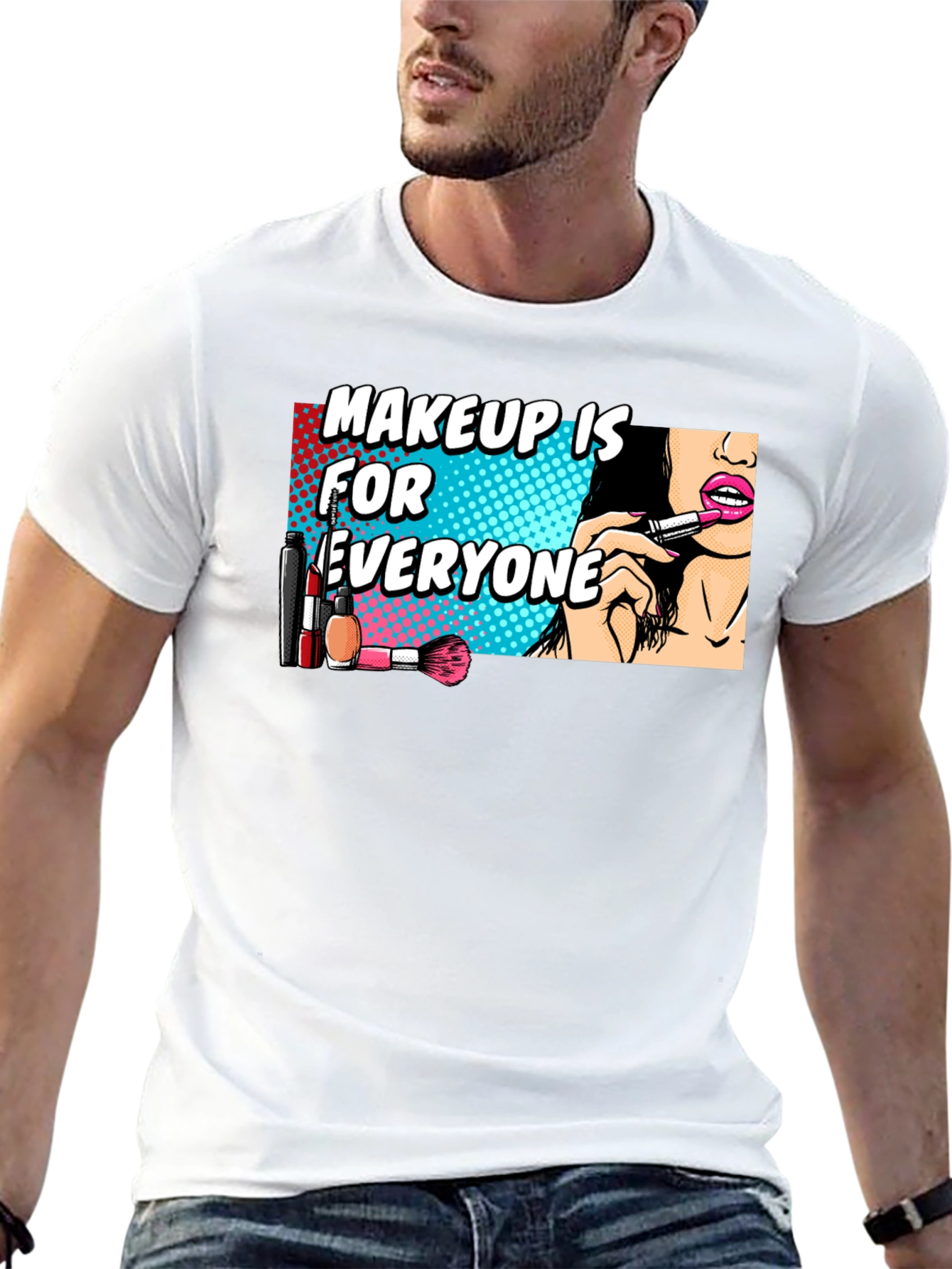 Makeup is for Everyone Graphic Tee