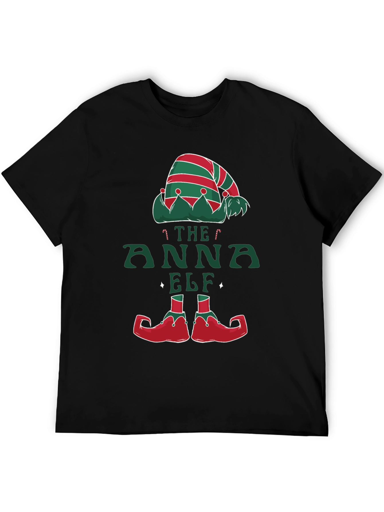 Anna Elf Christmas T-Shirt - Holiday Festive Tee