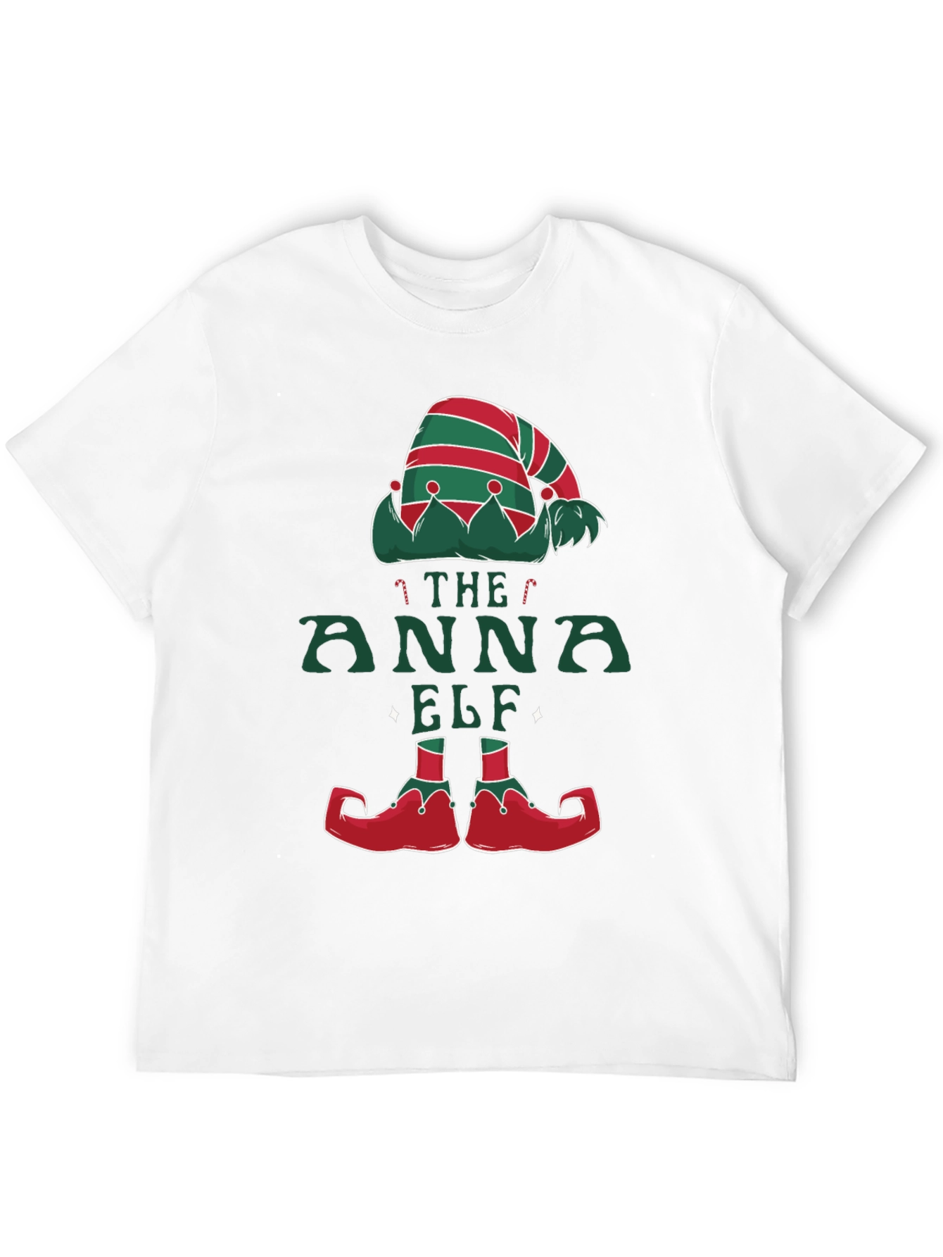Anna Elf Christmas T-Shirt - Holiday Festive Tee