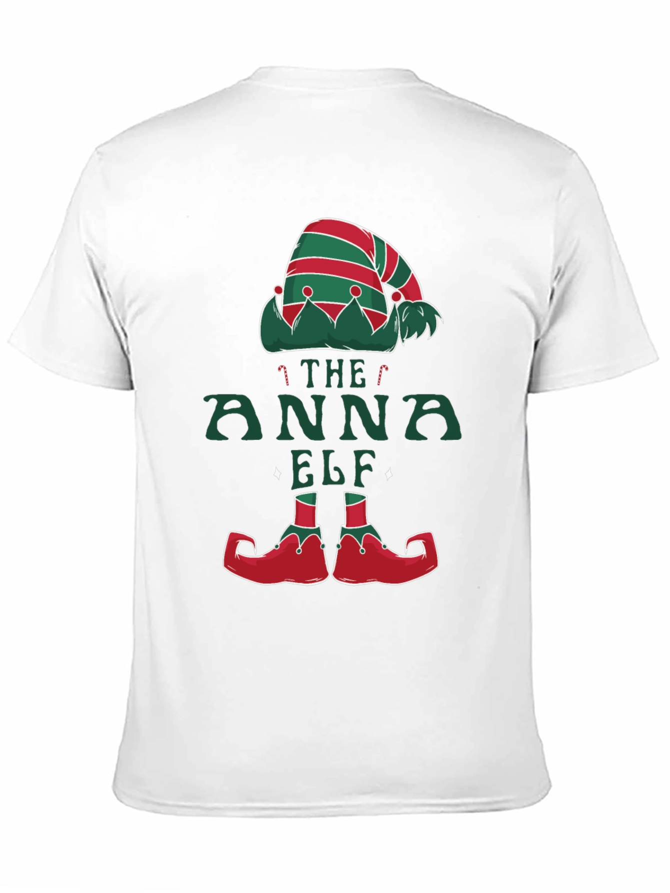 Anna Elf Christmas T-Shirt - Holiday Festive Tee