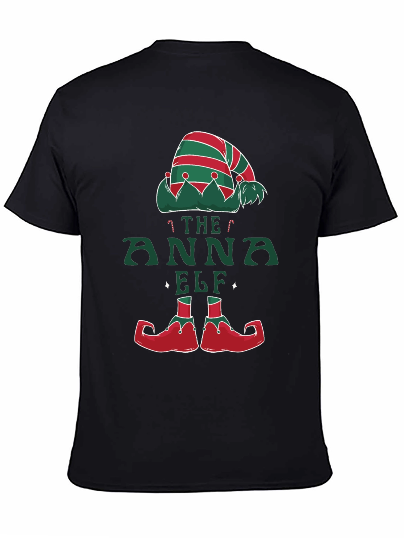 Anna Elf Christmas T-Shirt - Holiday Festive Tee
