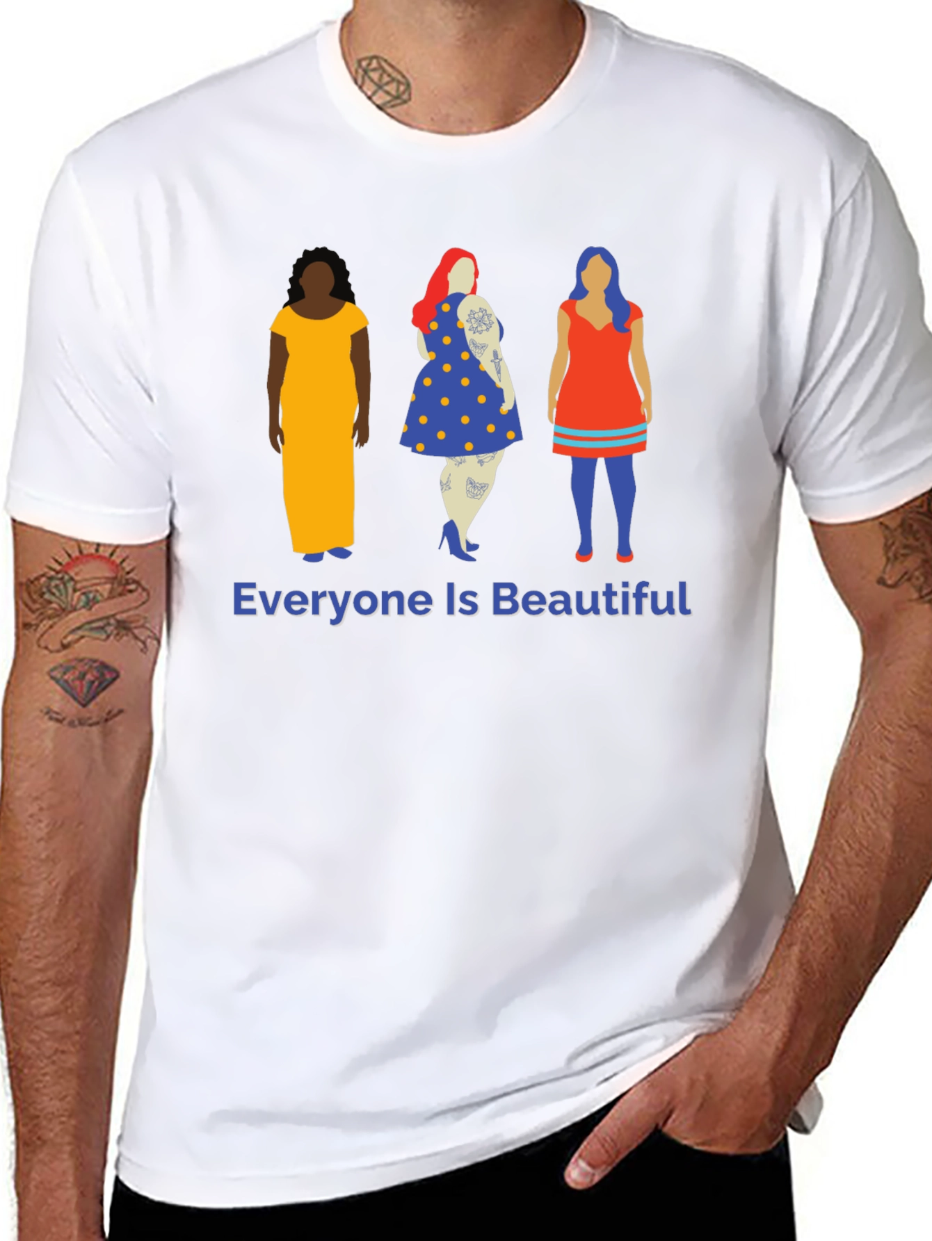 Everyone Is Beautiful Graphic Tee