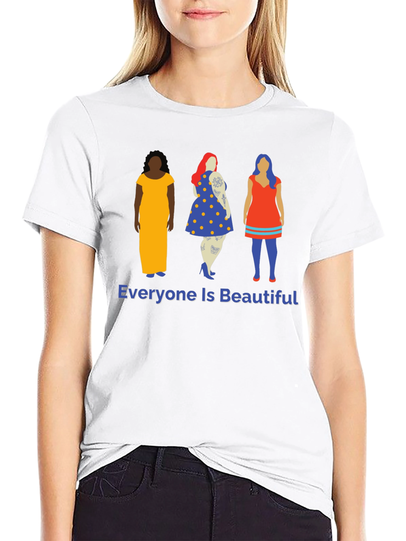 Everyone Is Beautiful Graphic Tee