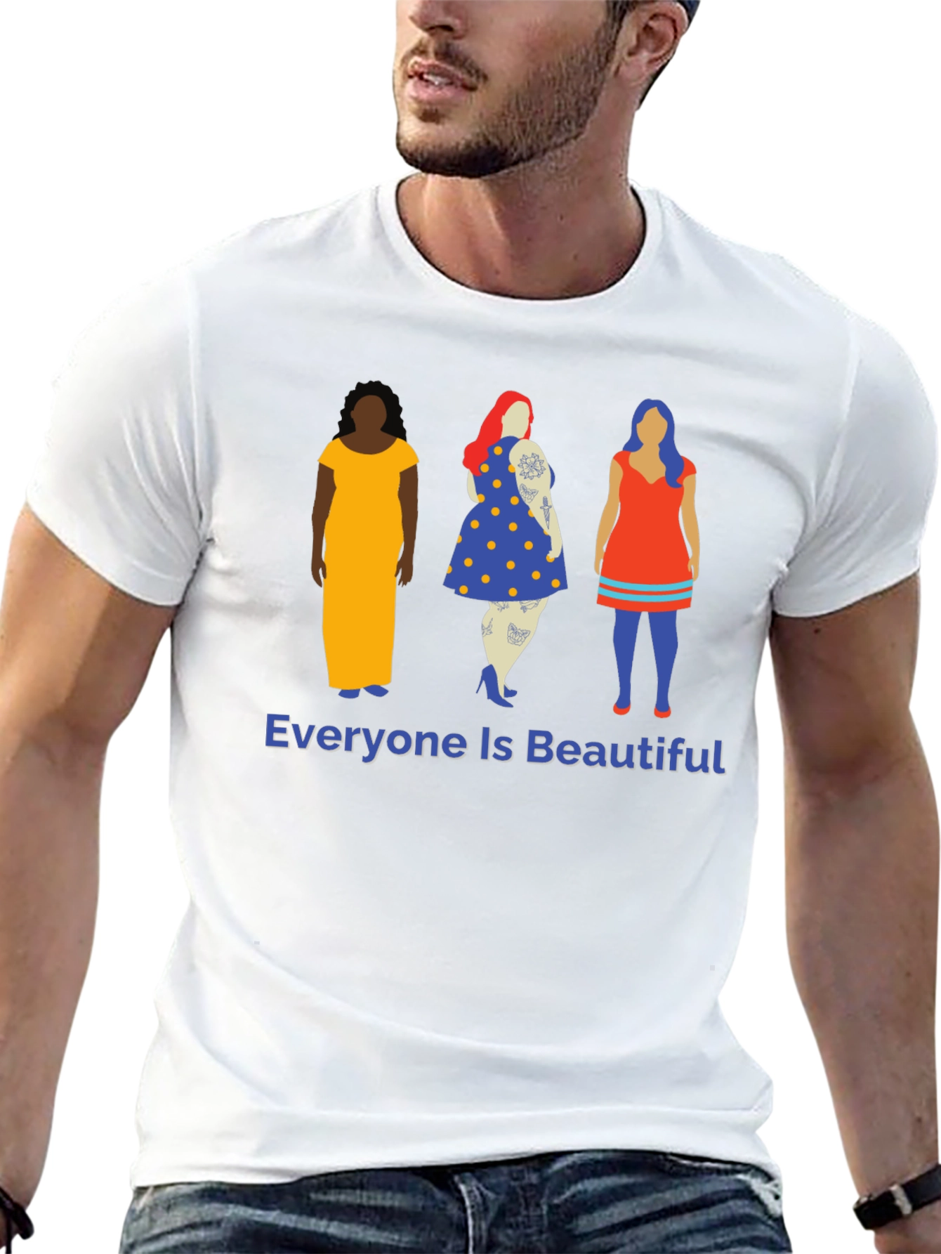 Everyone Is Beautiful Graphic Tee