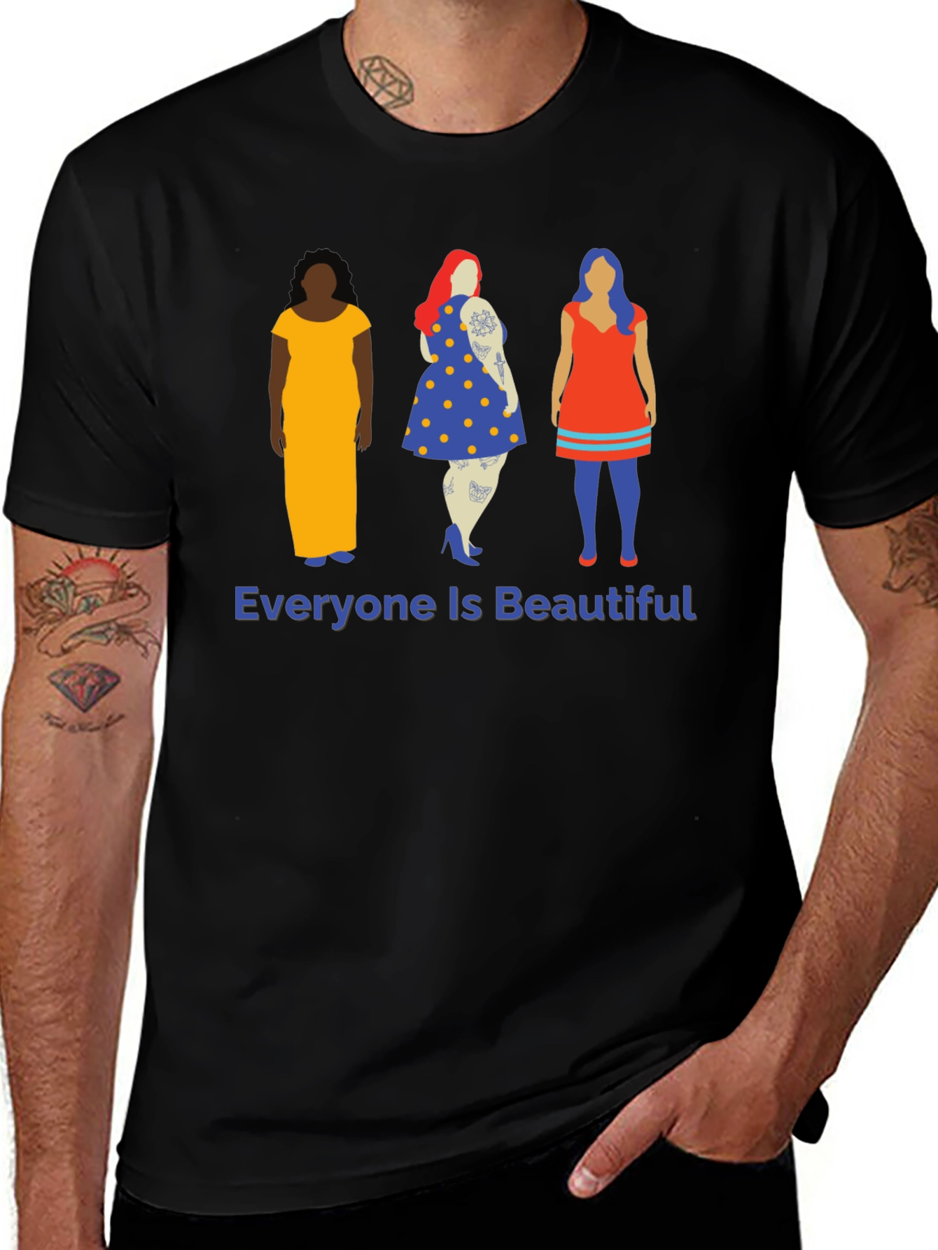 Everyone Is Beautiful Graphic Tee