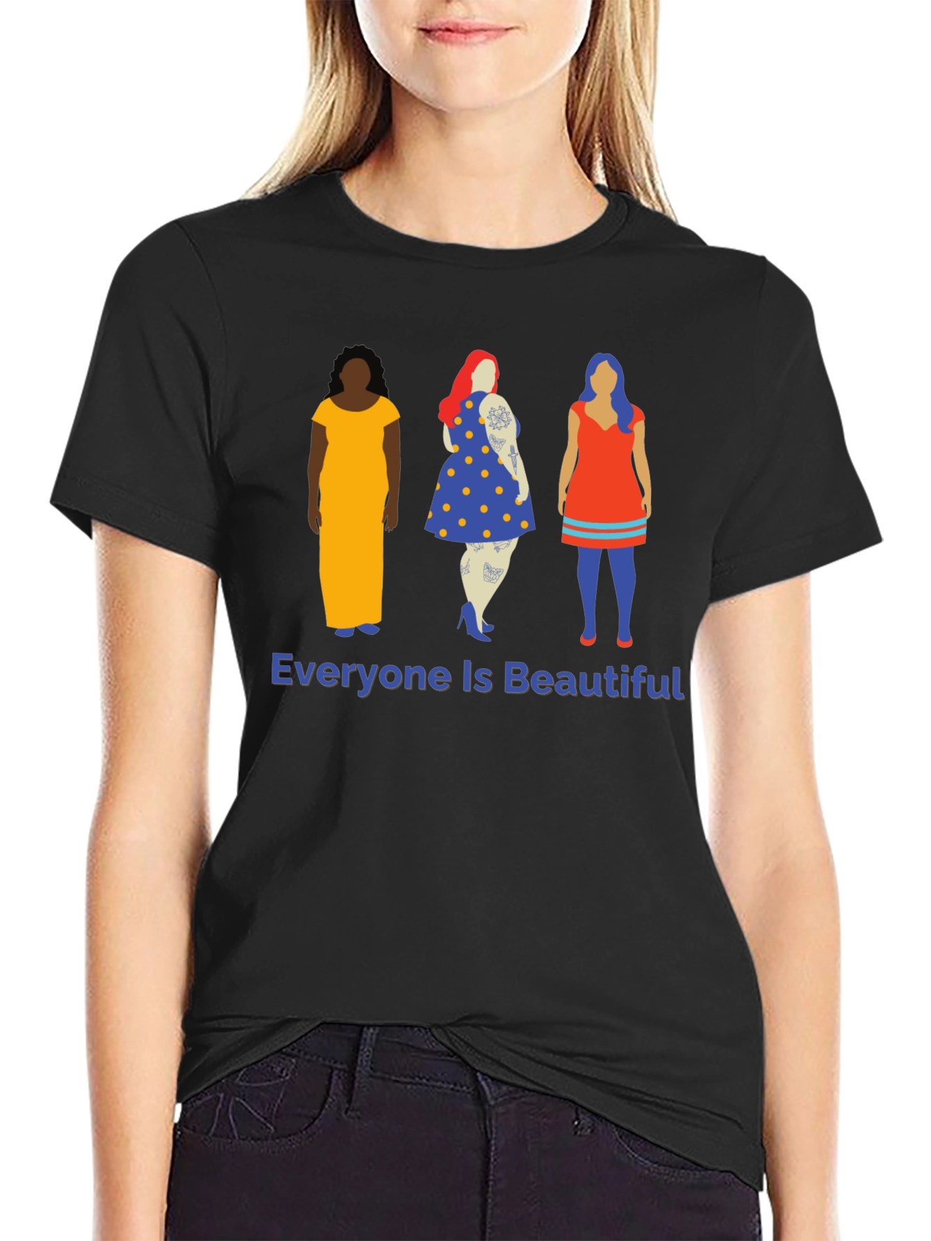 Everyone Is Beautiful Graphic Tee