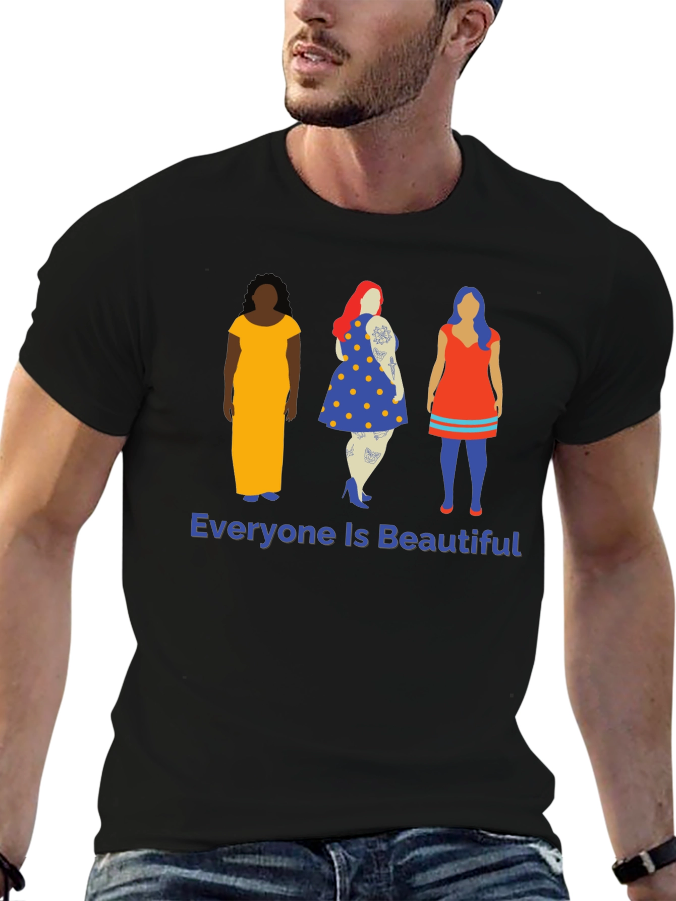Everyone Is Beautiful Graphic Tee