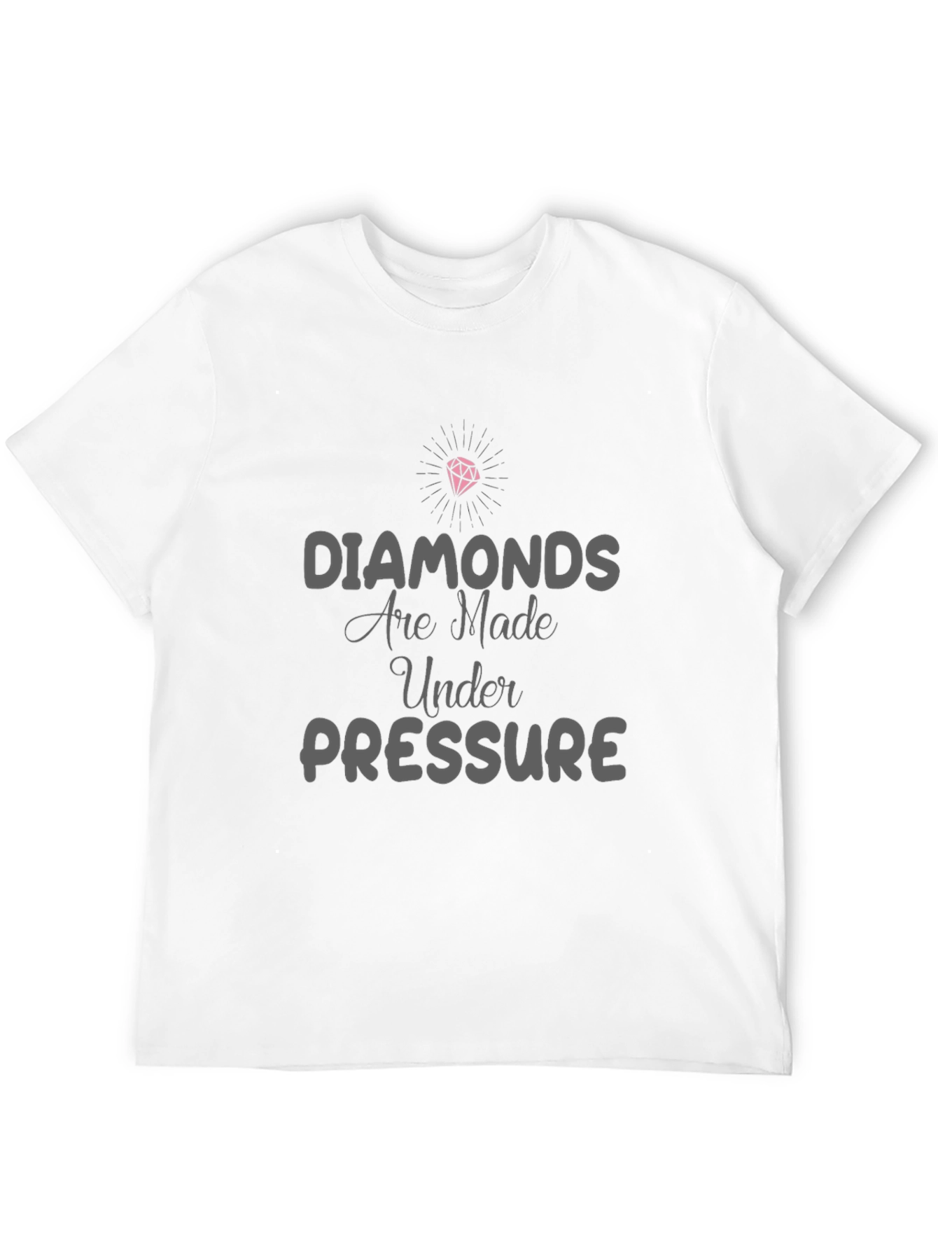 Diamonds Under Pressure Graphic Tee