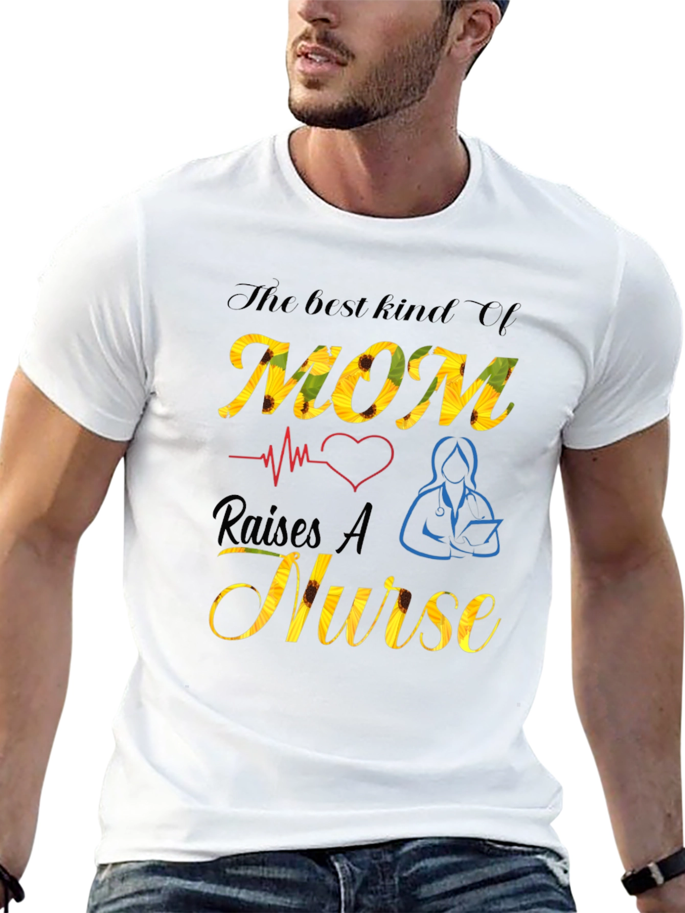Best Kind of Mom Raises a Nurse T-Shirt