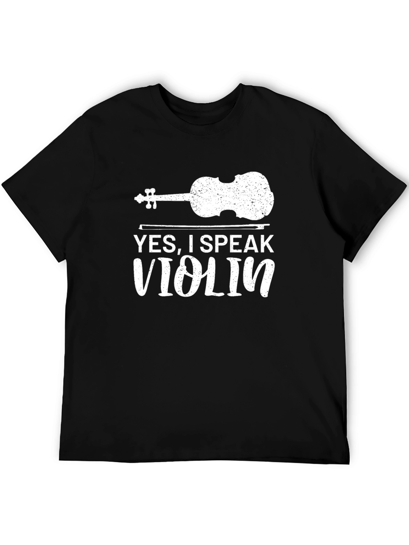 Yes I Speak Violin Graphic Tee