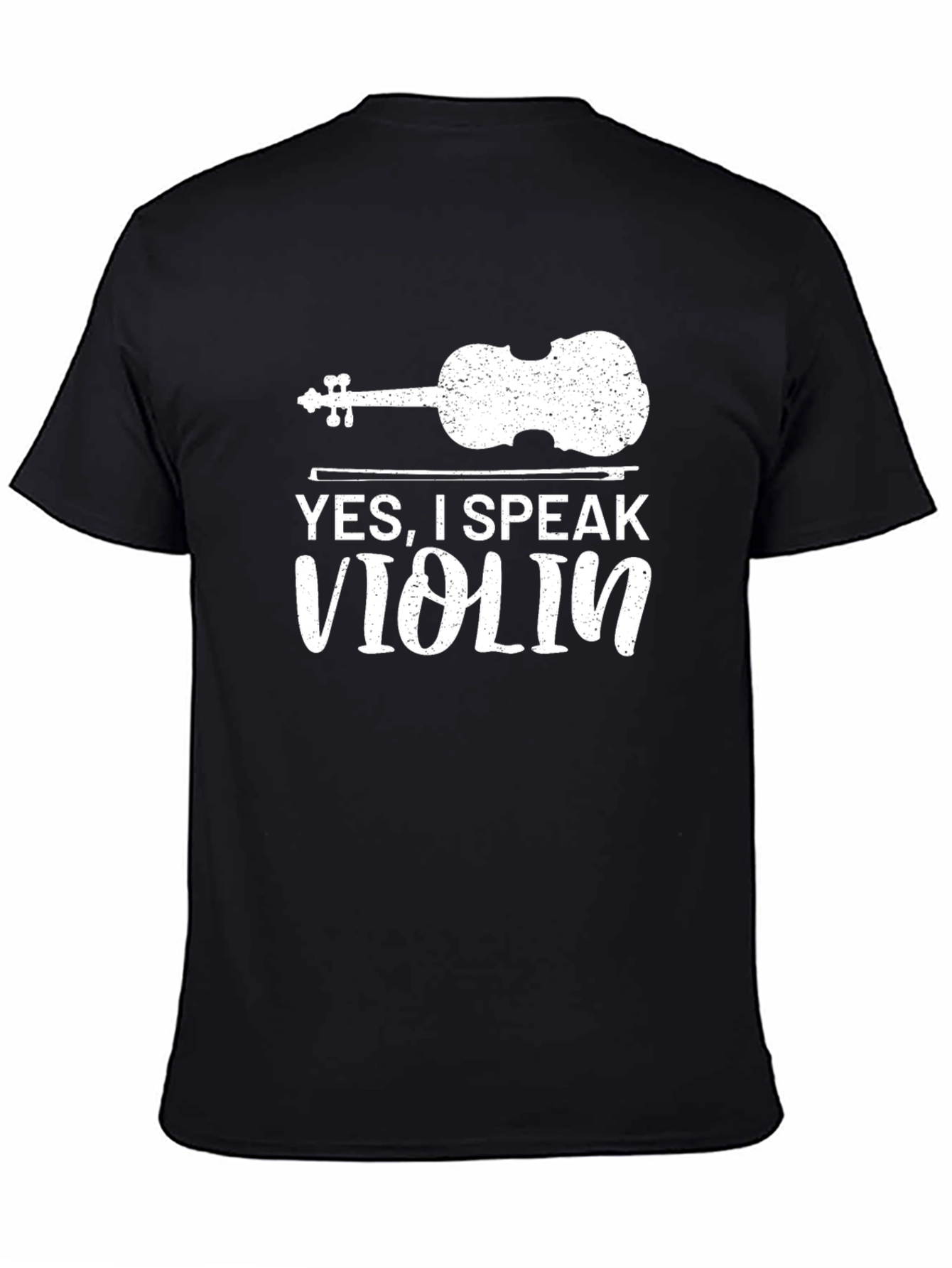 Yes I Speak Violin Graphic Tee