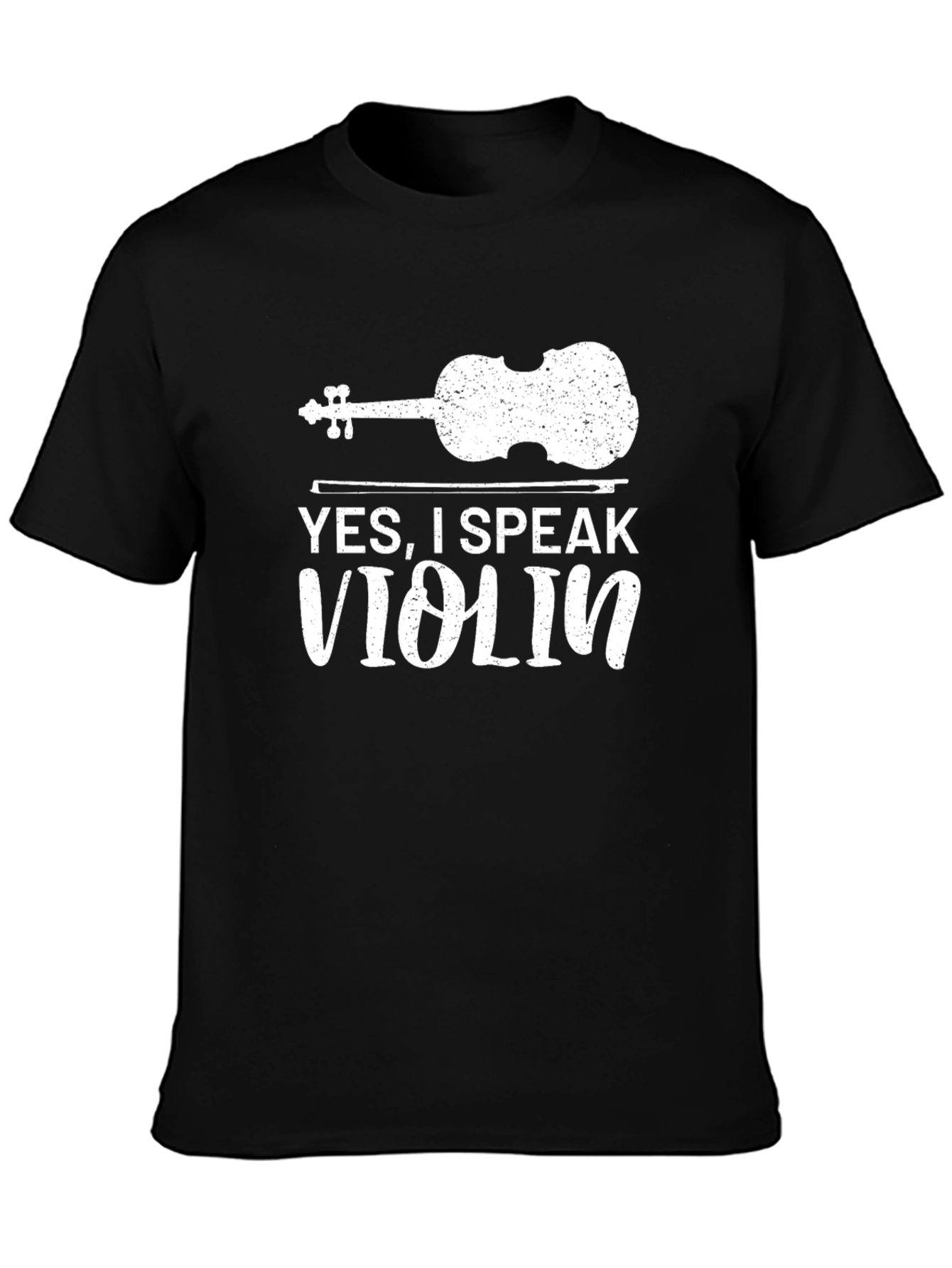 Yes I Speak Violin Graphic Tee