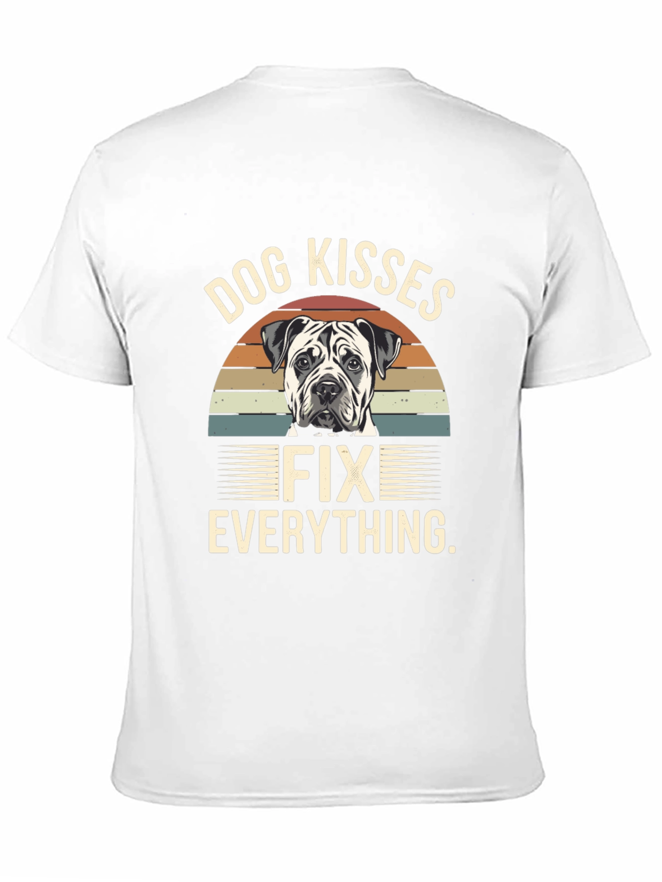 Dog Kisses Fix Everything Graphic T-Shirt