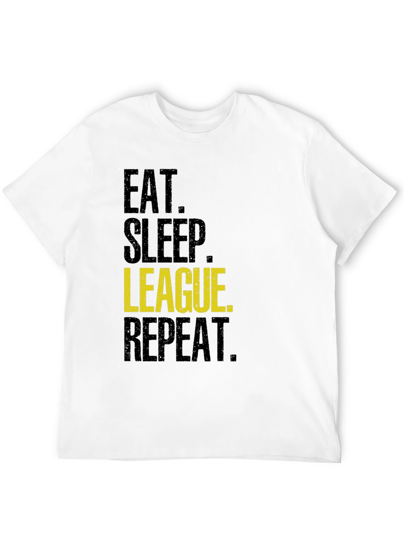 Eat Sleep League Repeat T-Shirt - Gaming Apparel