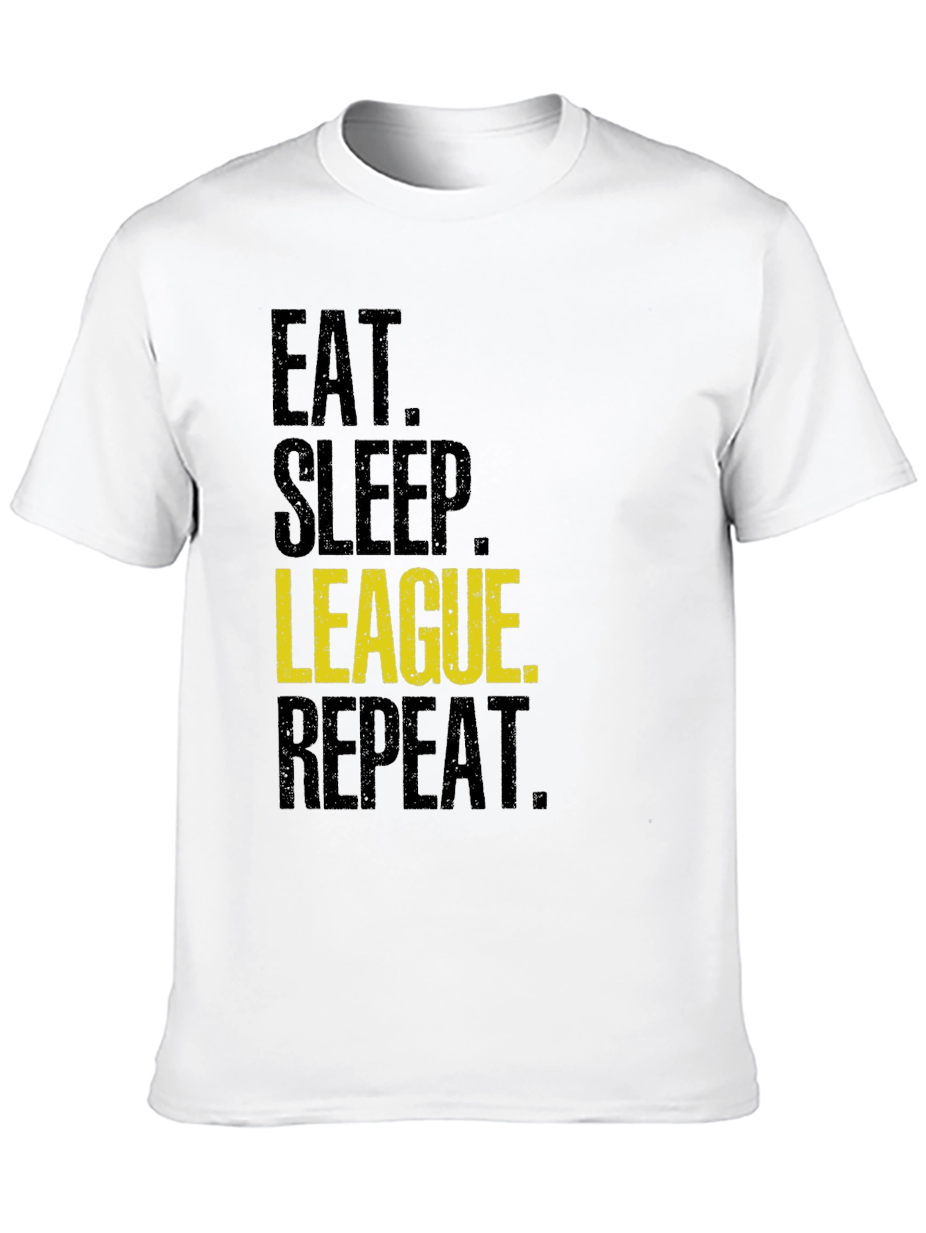 Eat Sleep League Repeat T-Shirt - Gaming Apparel