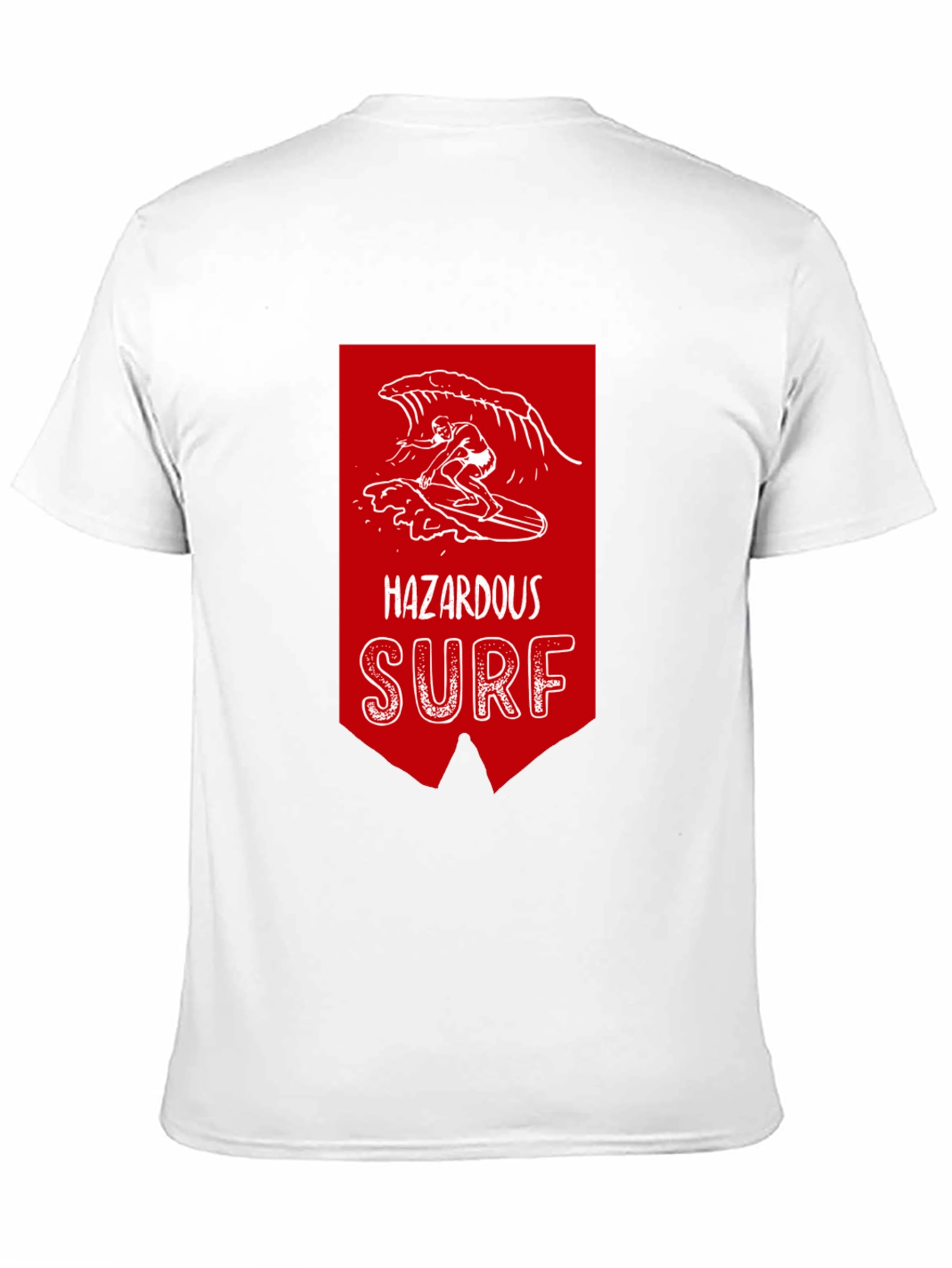 Hazardous Surf Graphic Tee - Black Cotton