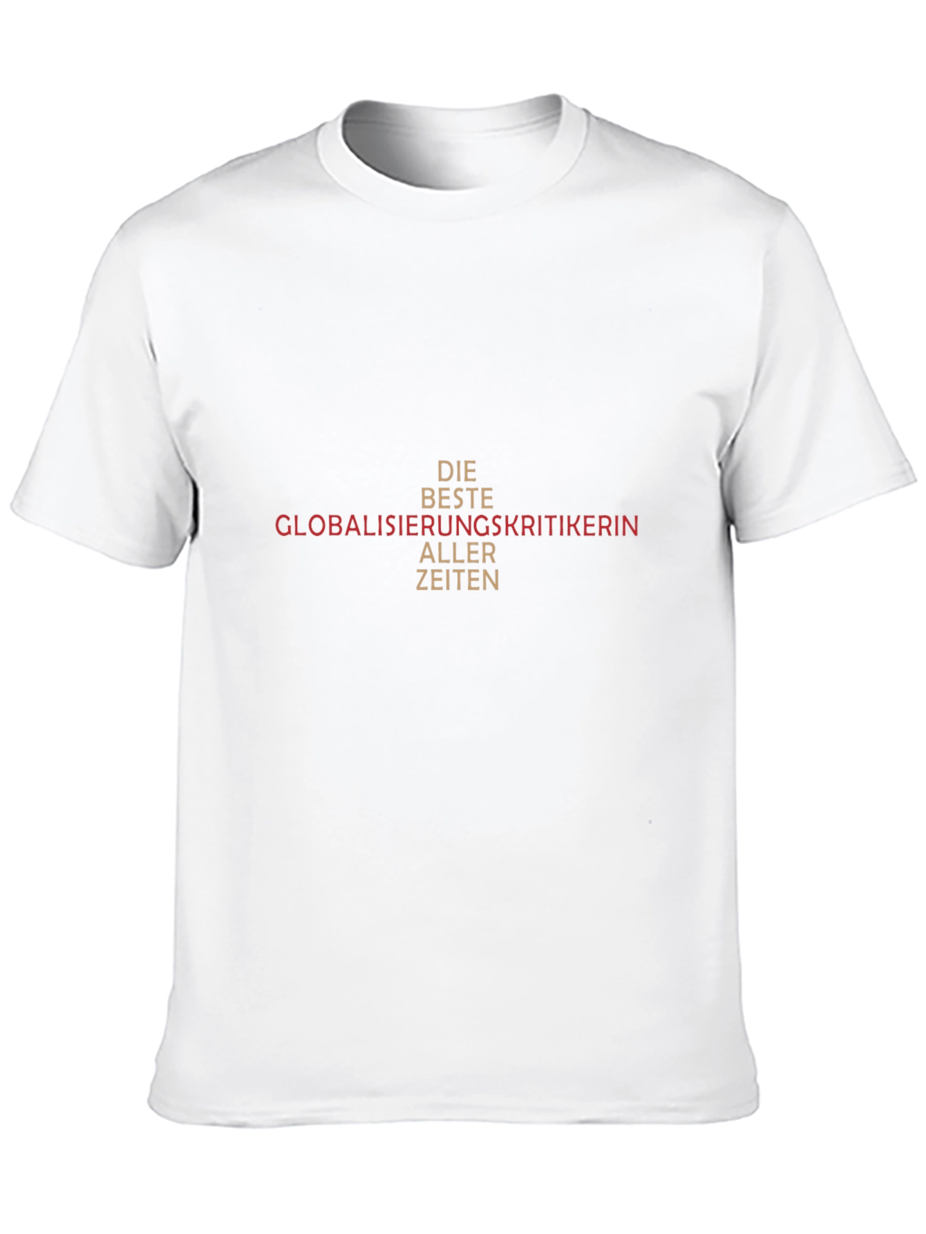 Globalisierungskritikerin T-Shirt