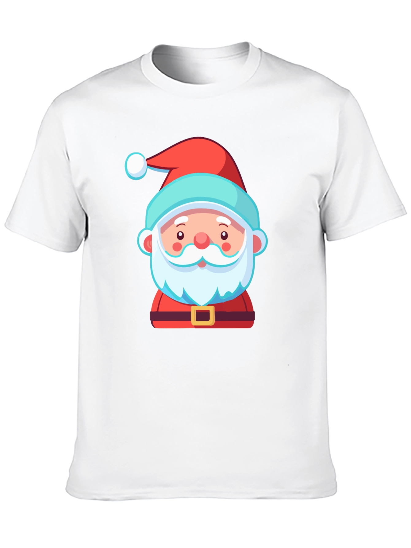 Santa Graphic Tee - Festive Holiday T-Shirt