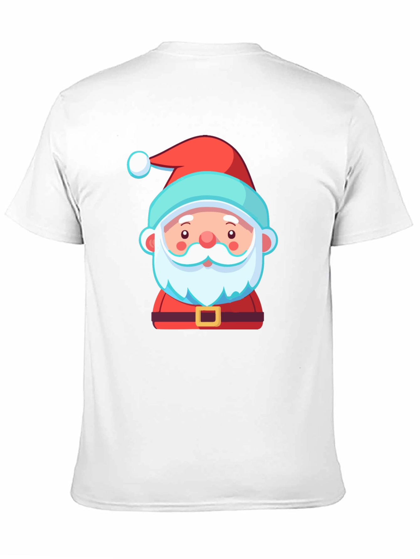 Santa Graphic Tee - Festive Holiday T-Shirt