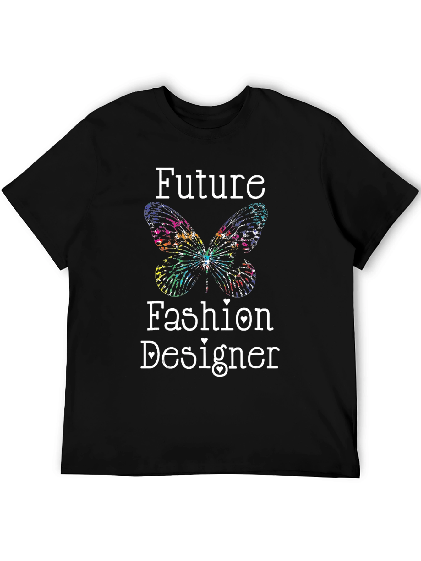 Future Fashion Designer Butterfly Graphic Tee